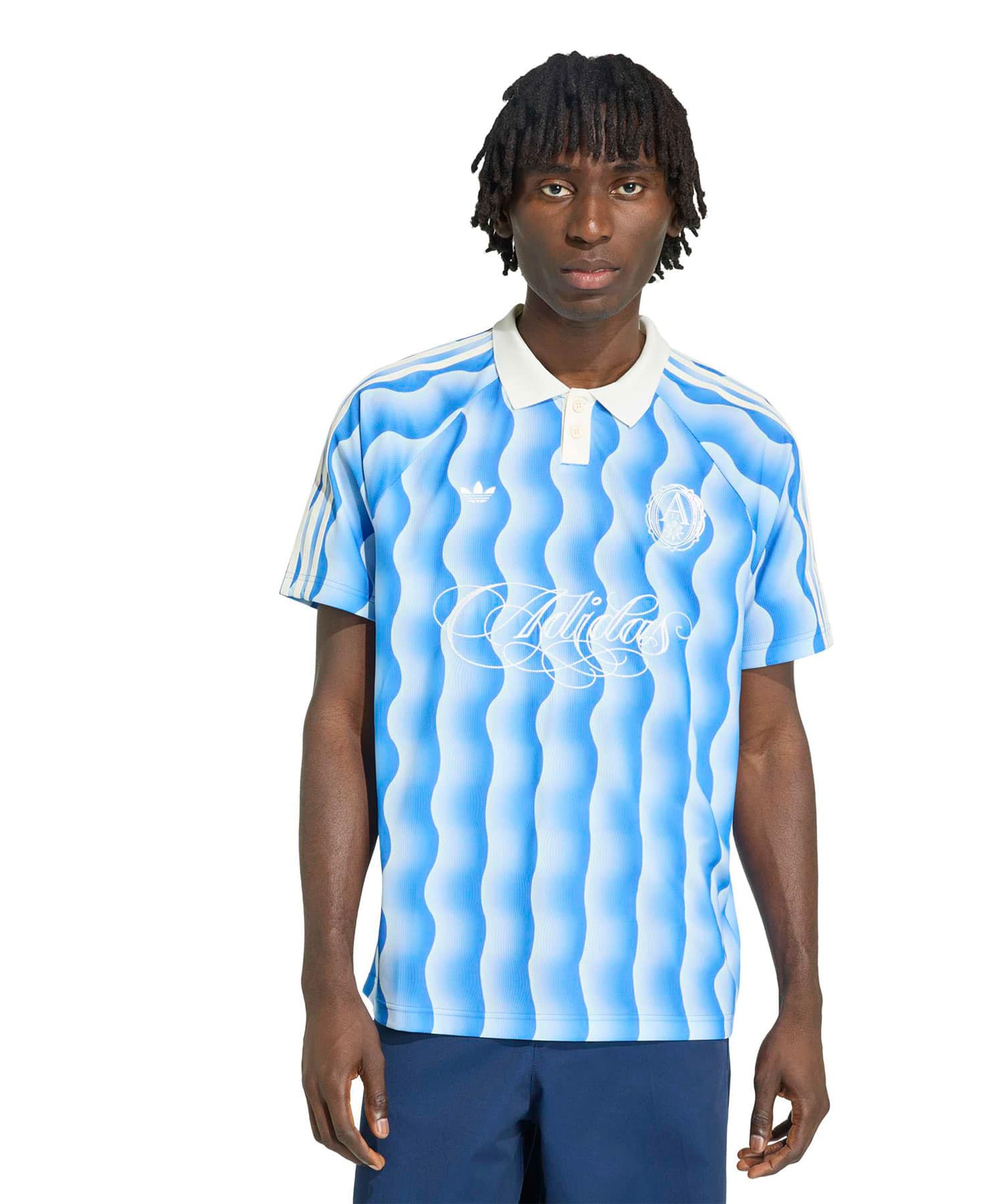 adidas JERSEY ブルーの画像
