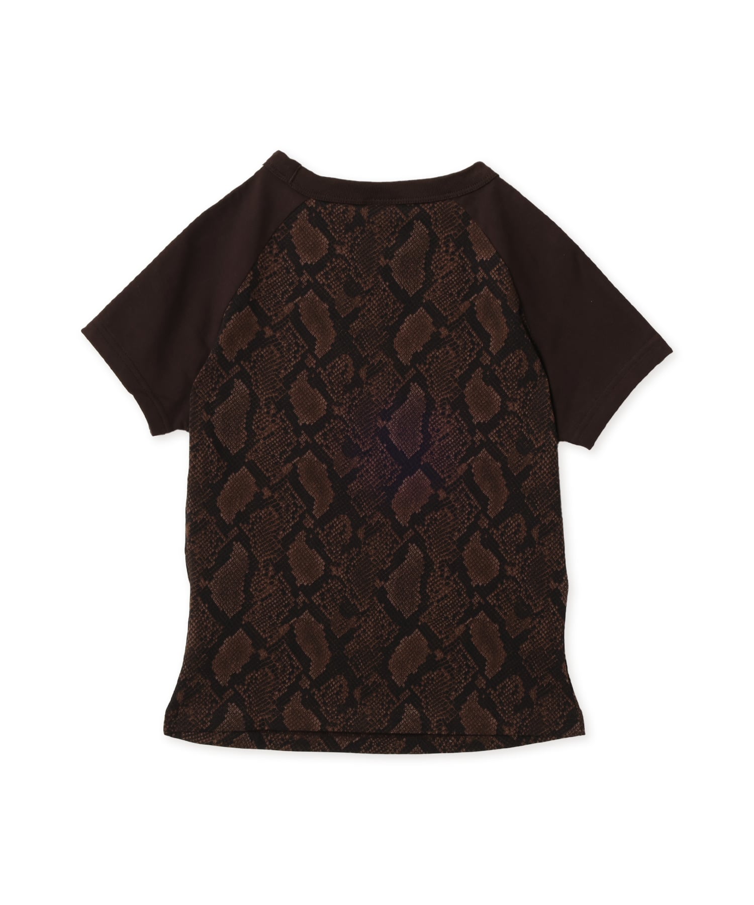 adidas SNAKE PRINT CALI TEE アースストレータ/オーロラコーヒーの画像