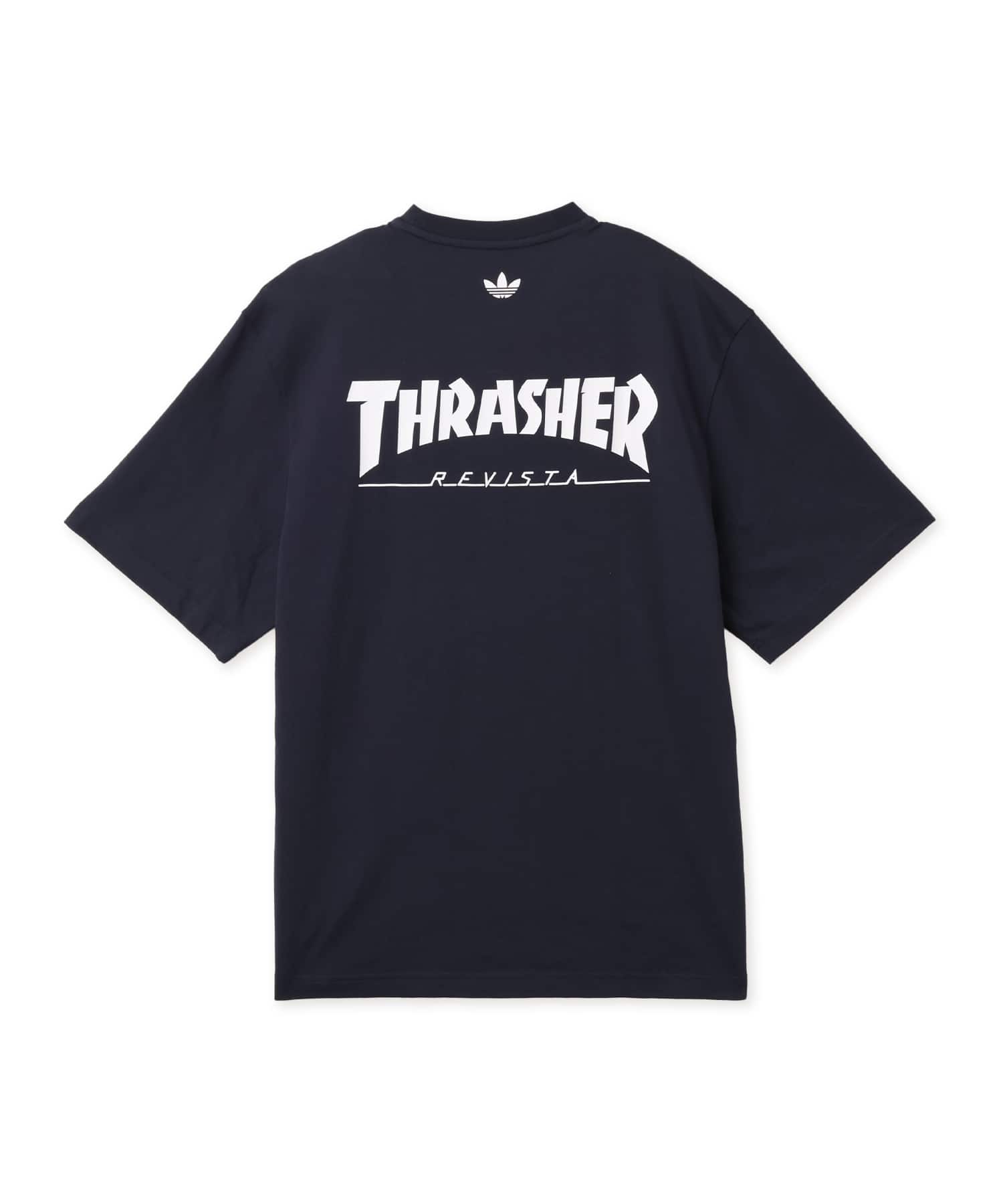 adidas THRASHER x AFA ARGENTINA TEE ナイトネイビーの画像