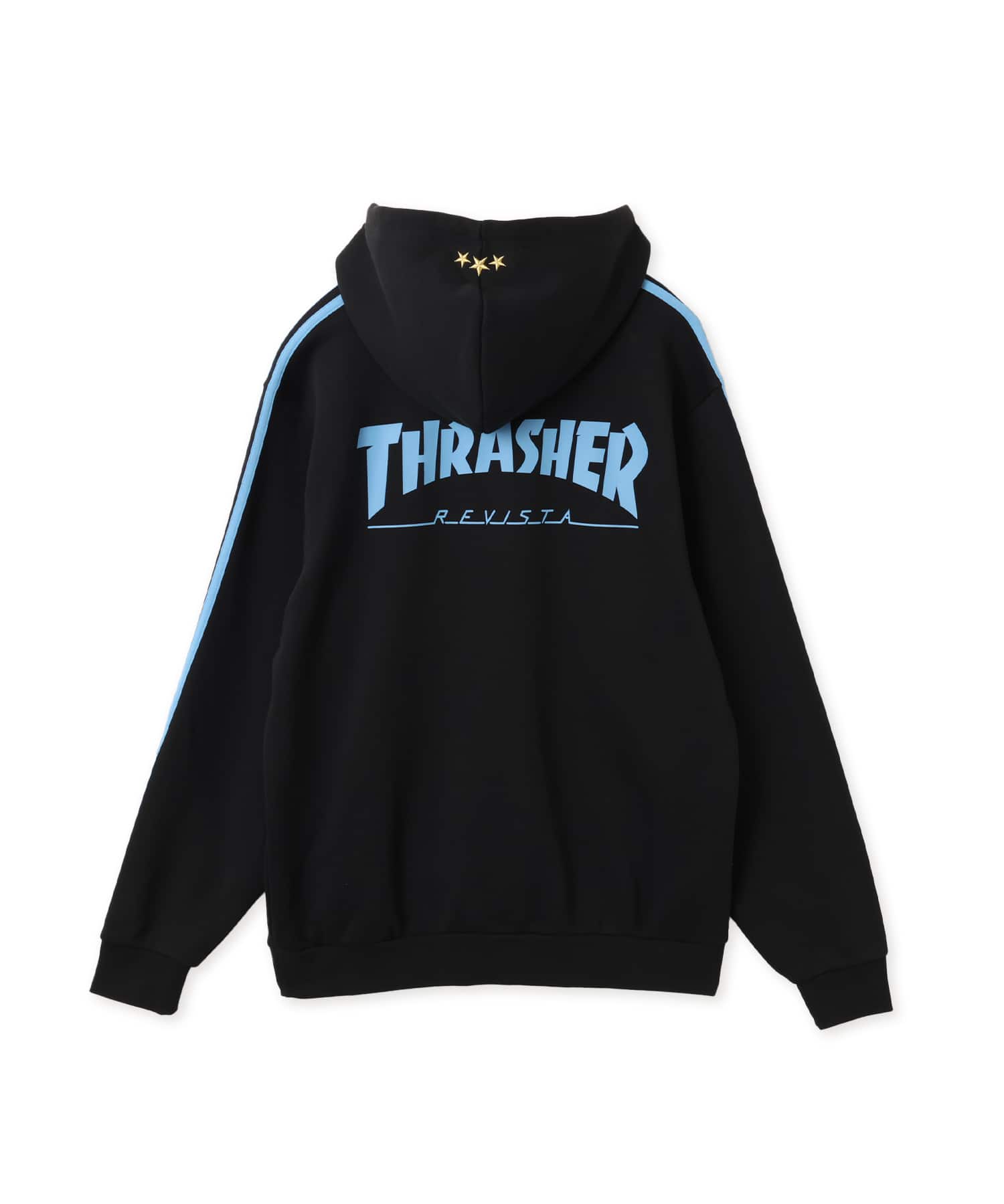 adidas THRASHER x AFA ARGENTINA HOODIE ブラックの画像
