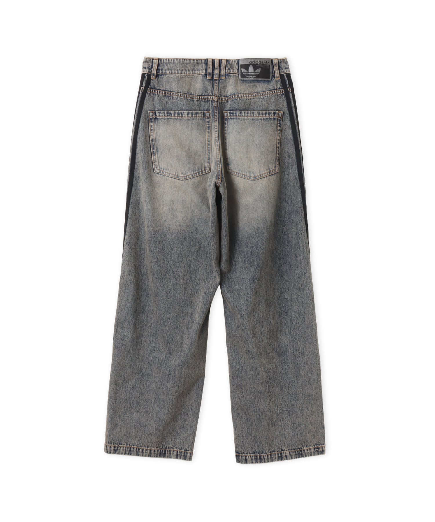 adidas ADILENIUM 5.0  DENIM JEANS カーキブラウンの画像