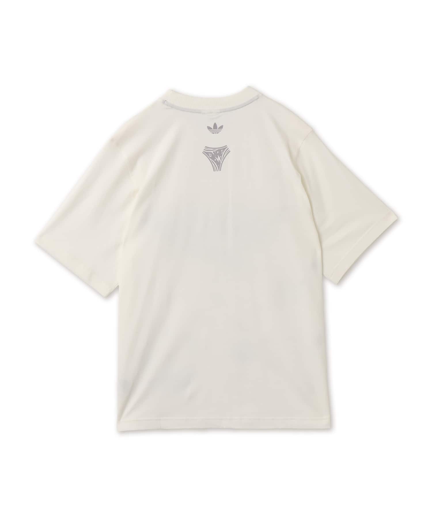 adidas ADILENIUM 5.0  GRAPHIC TEE オフホワイトの画像