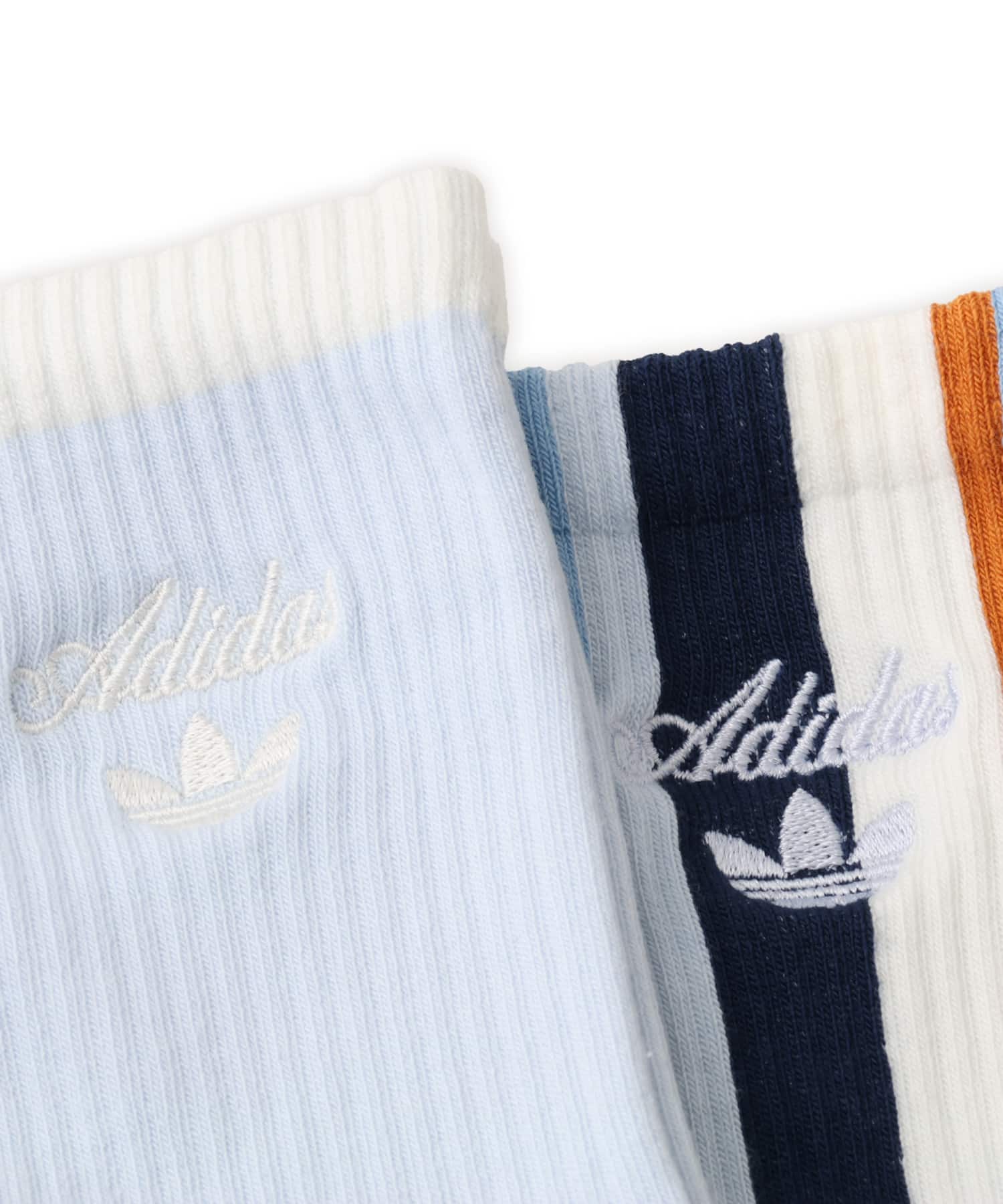 adidas CREW SOCKS 2P マルチカラー/クリスタルスカイの画像