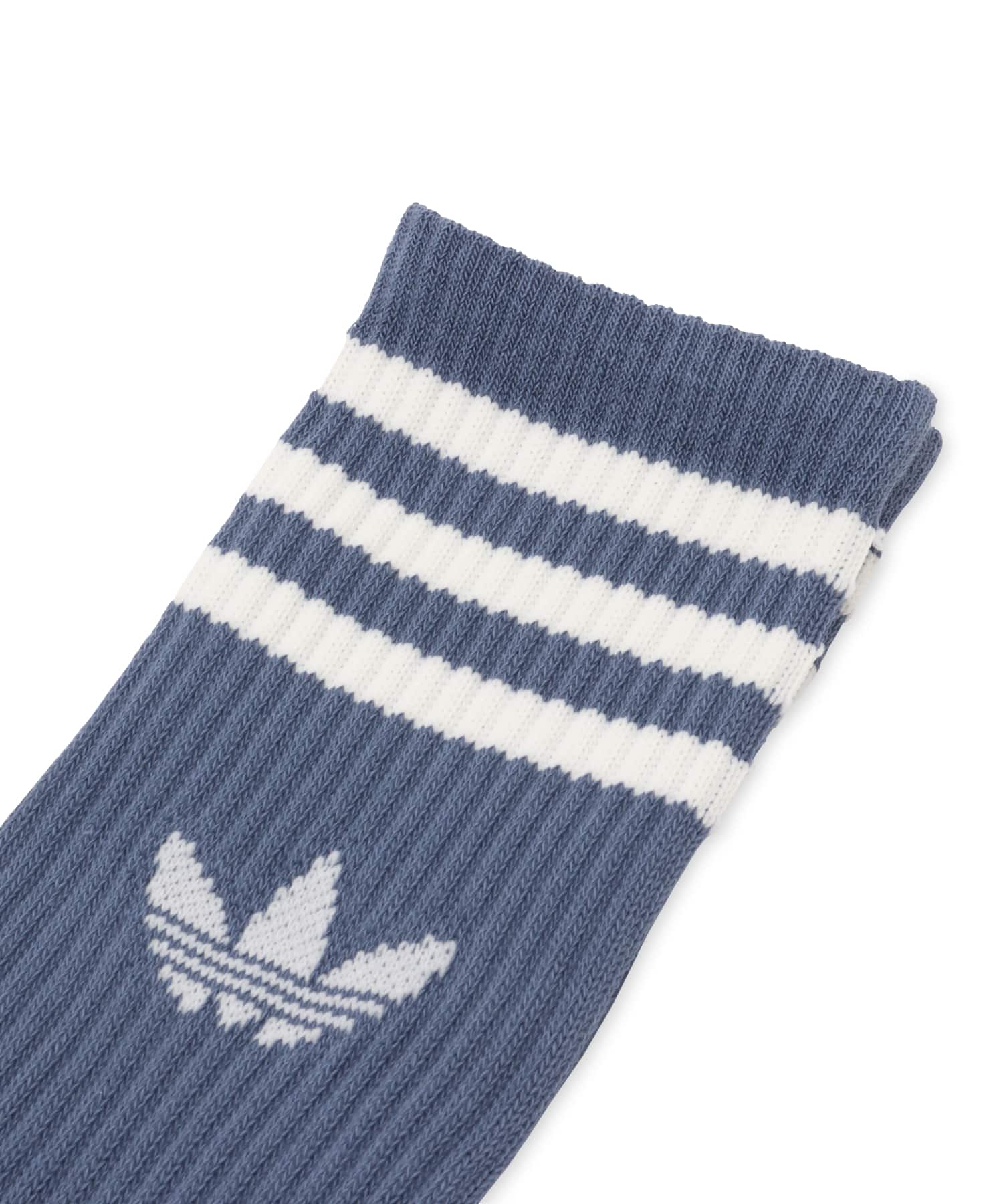 adidas 3-STRIPES CREW SOCKS 3 PAIRS ホワイト/オフホワイト/プリラブドインクの画像