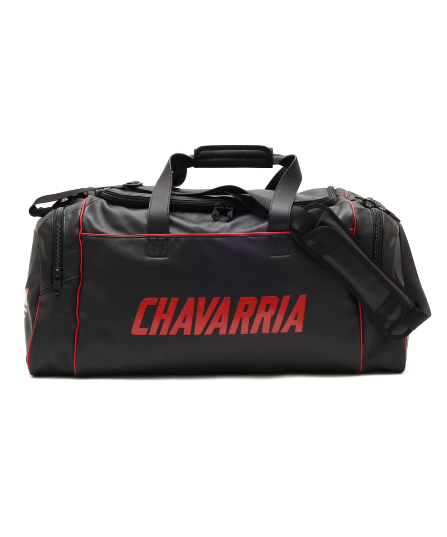 adidas CHAVARRIA PREMIUM LEATHER GYM BAG ブラックの画像