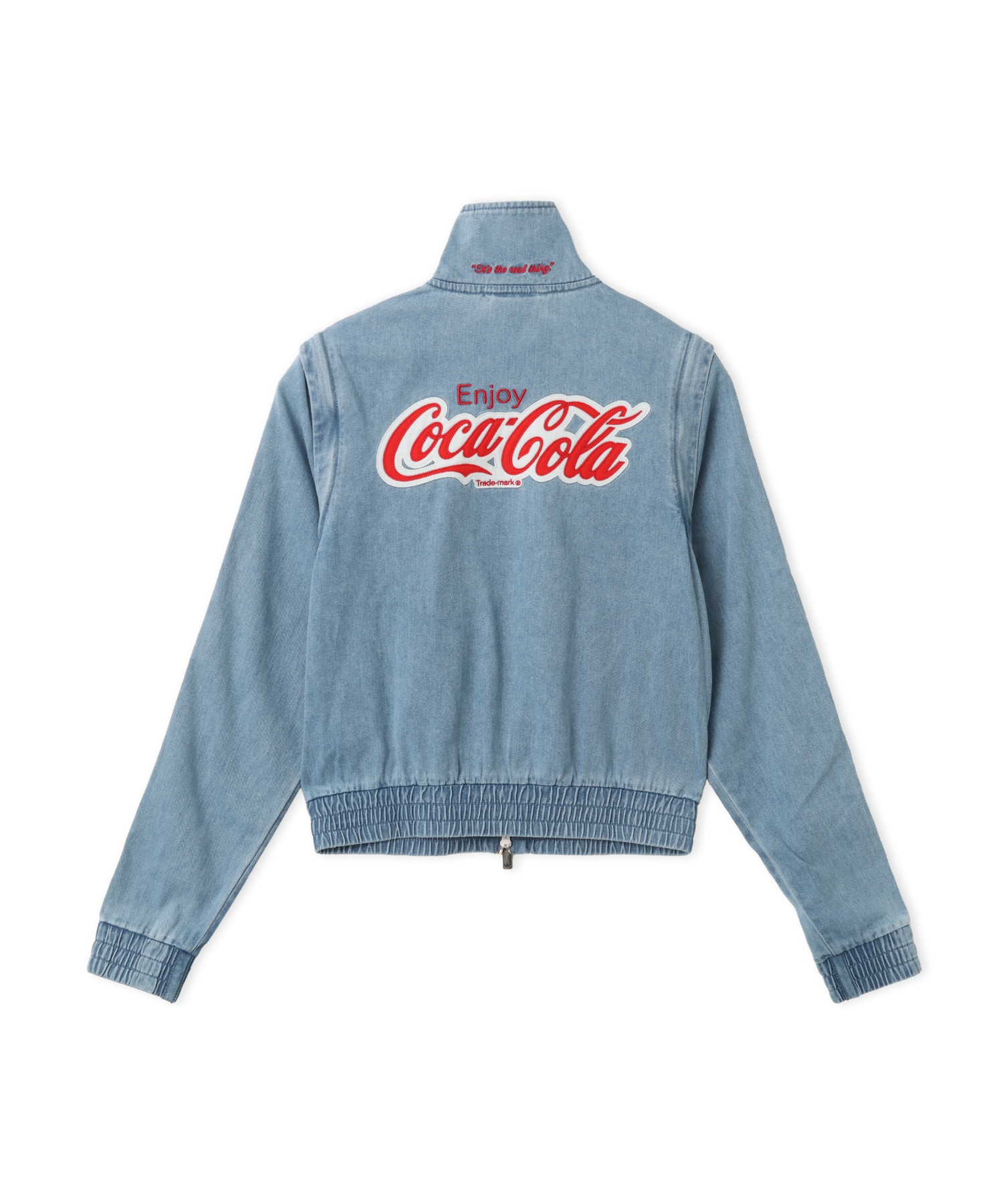 adidas COCA COLA FIREBIRD REG DENIM TRACK TOP ライトデニムの画像
