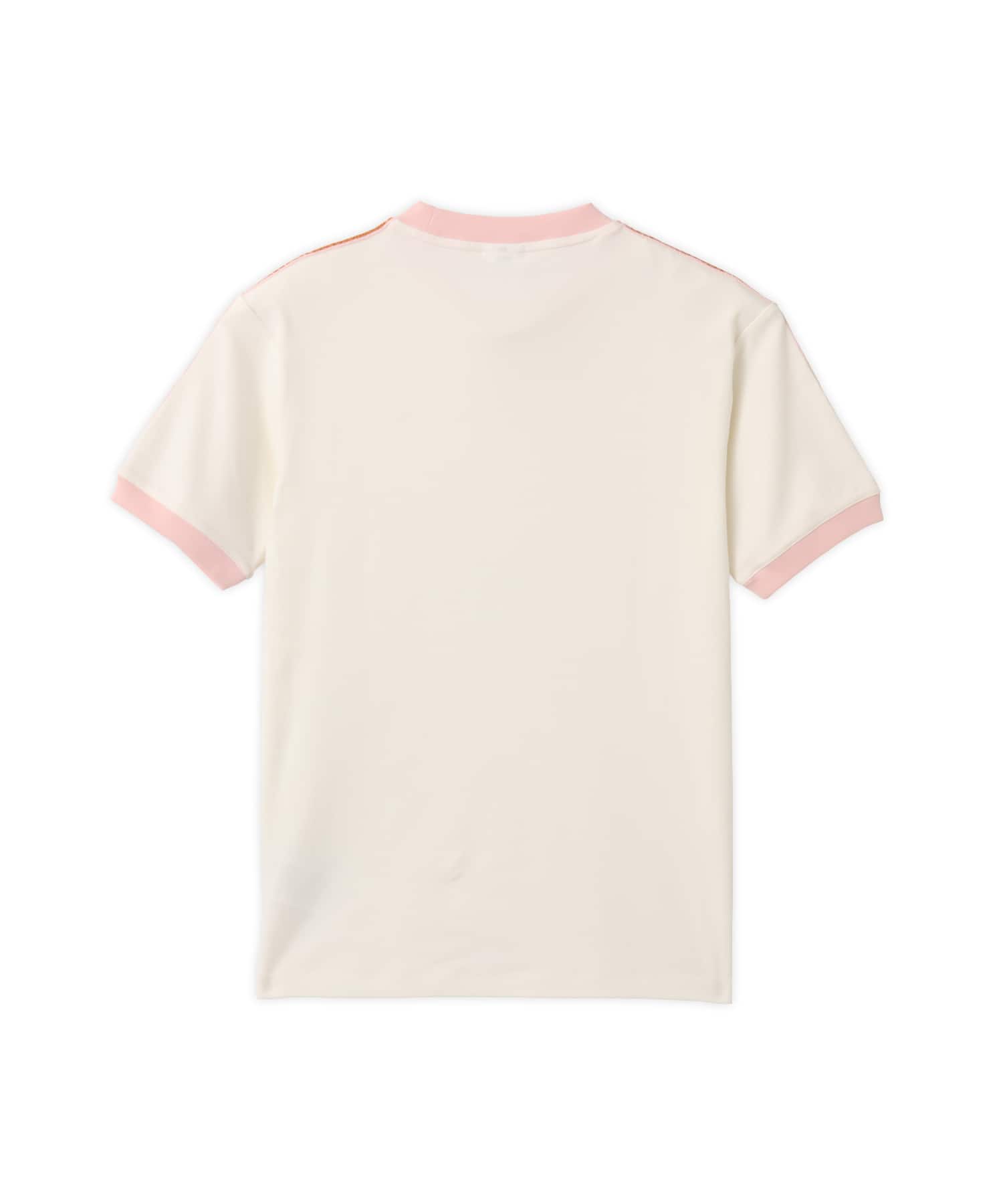 adidas SUMMER GLOW ADVANCED THREE STRIPES T-SHIRT オフホワイトの画像