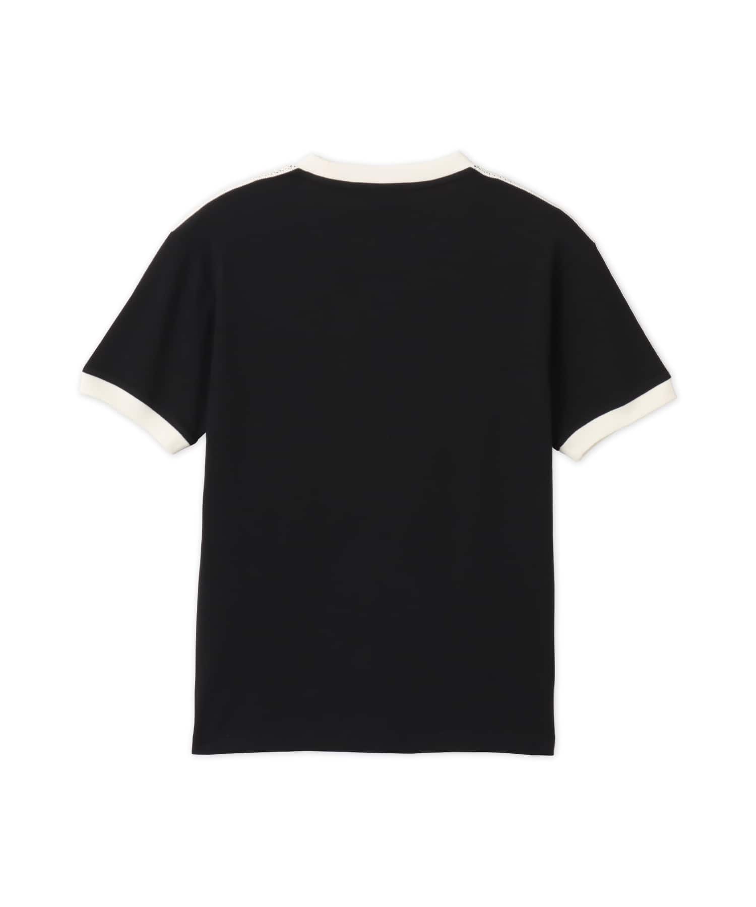 adidas SUMMER GLOW ADVANCED THREE STRIPES T-SHIRT ブラックの画像