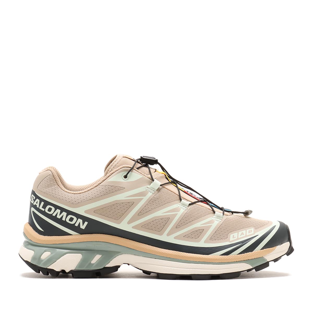 SALOMON XT-6 Oxford Tan/Carbon/Clearly Aquaの画像