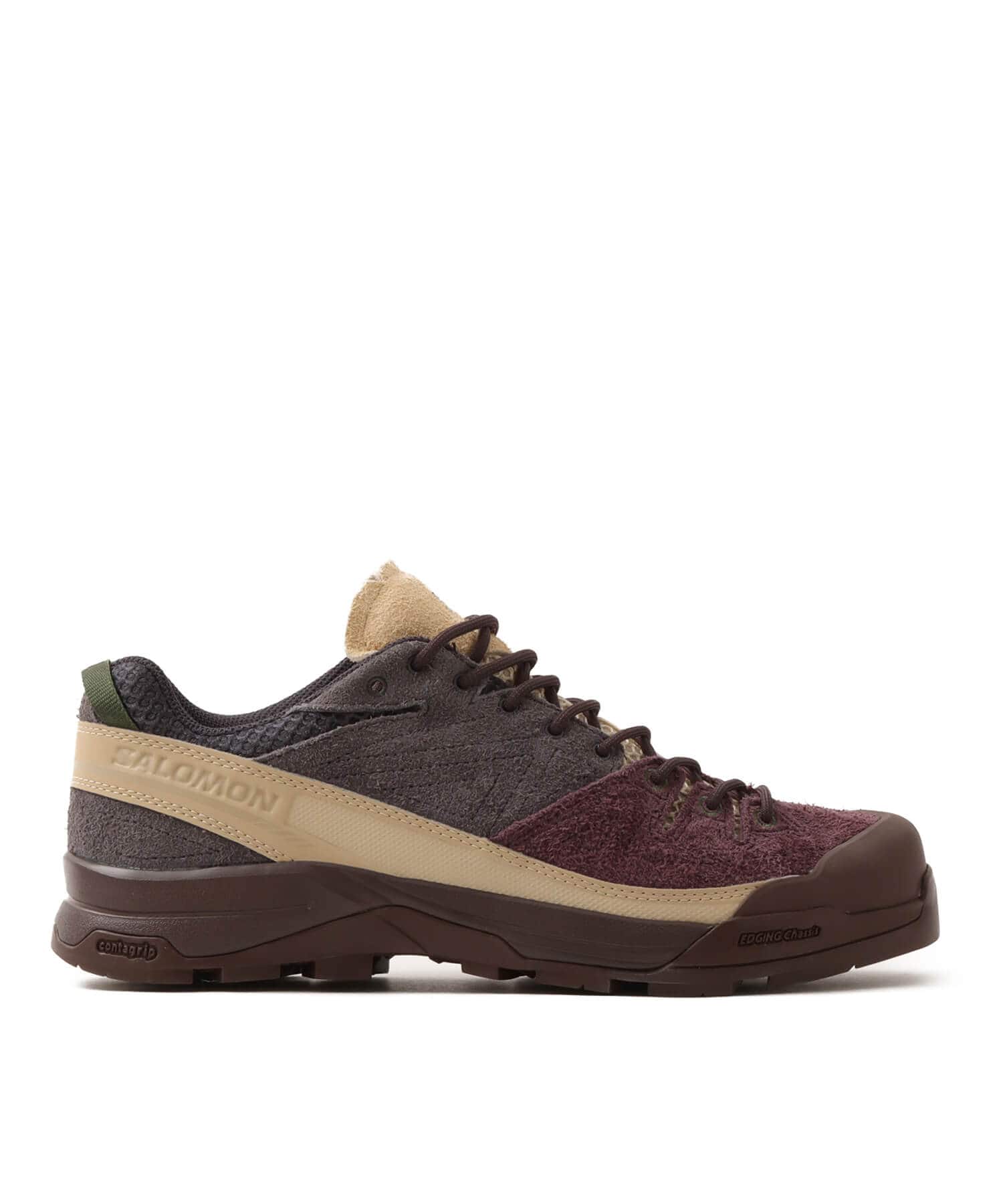 SALOMON X-ALP SUEDE Plum Perfect/Nine Iron/Safariの画像