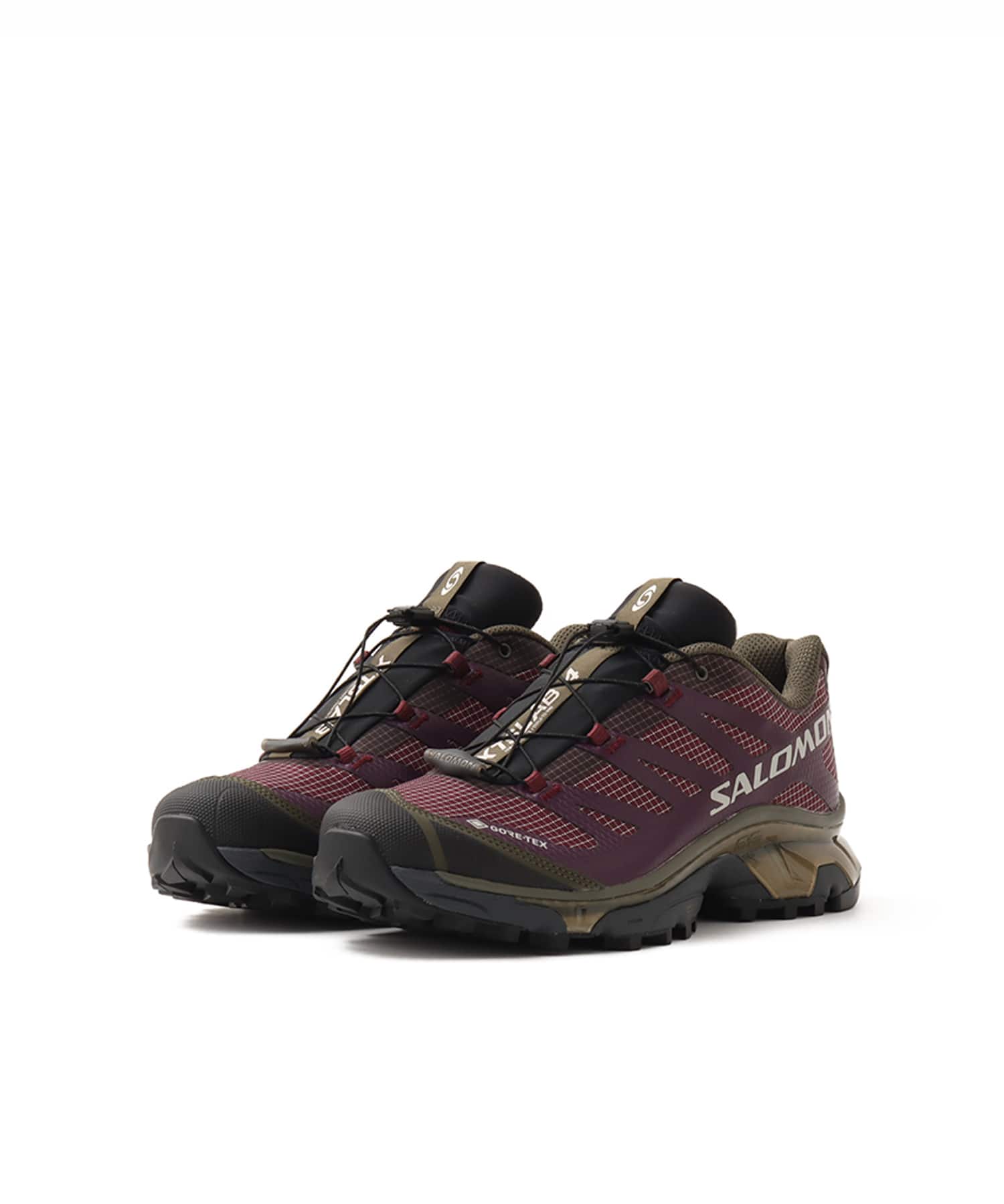 SALOMON XT-4 OG GTX Maroon Banner/Winter Bloom/Grape Leの画像