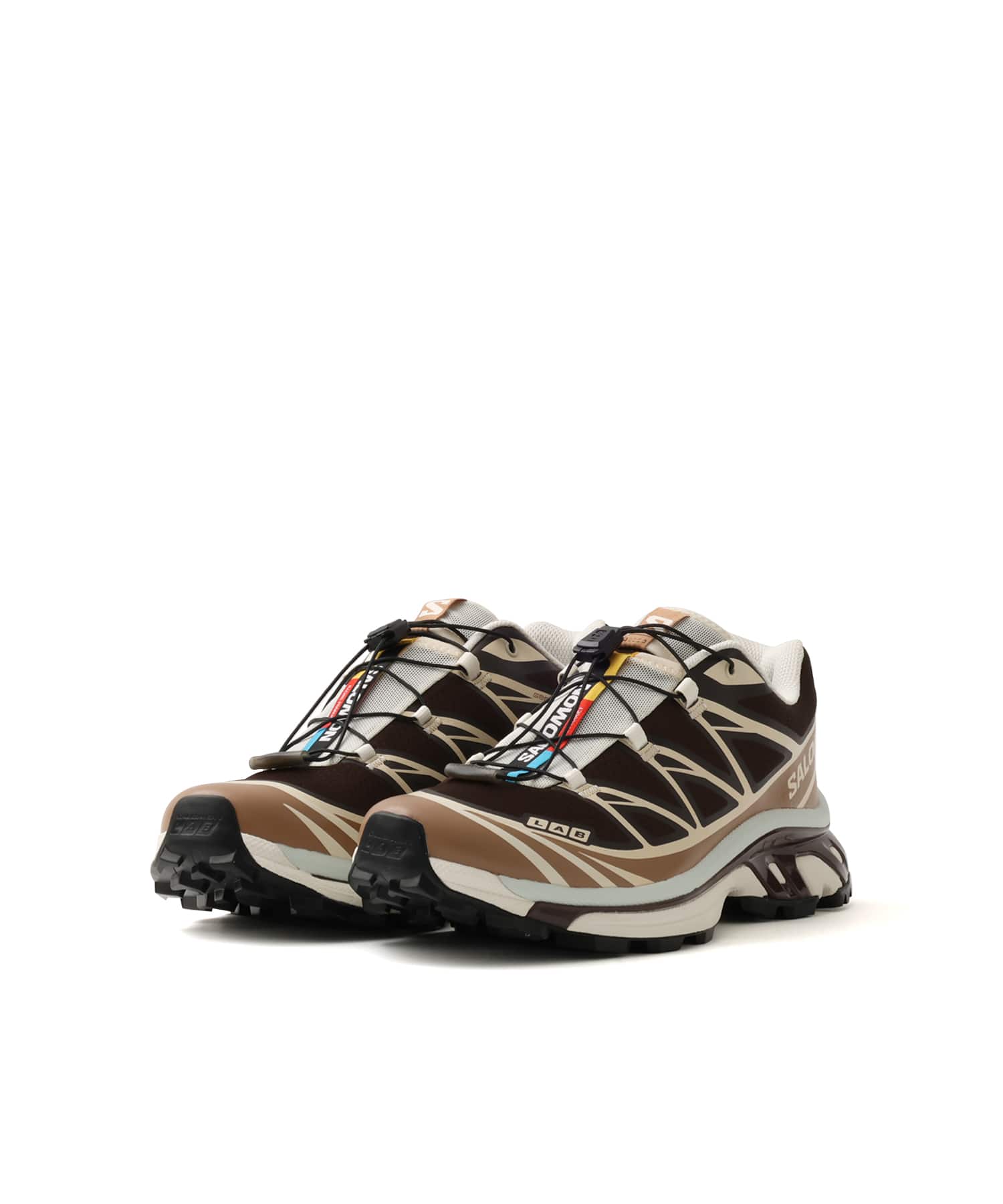 SALOMON XT-6 BLACK COFFEE/BURRO/BITTER CHOCOLATEの画像