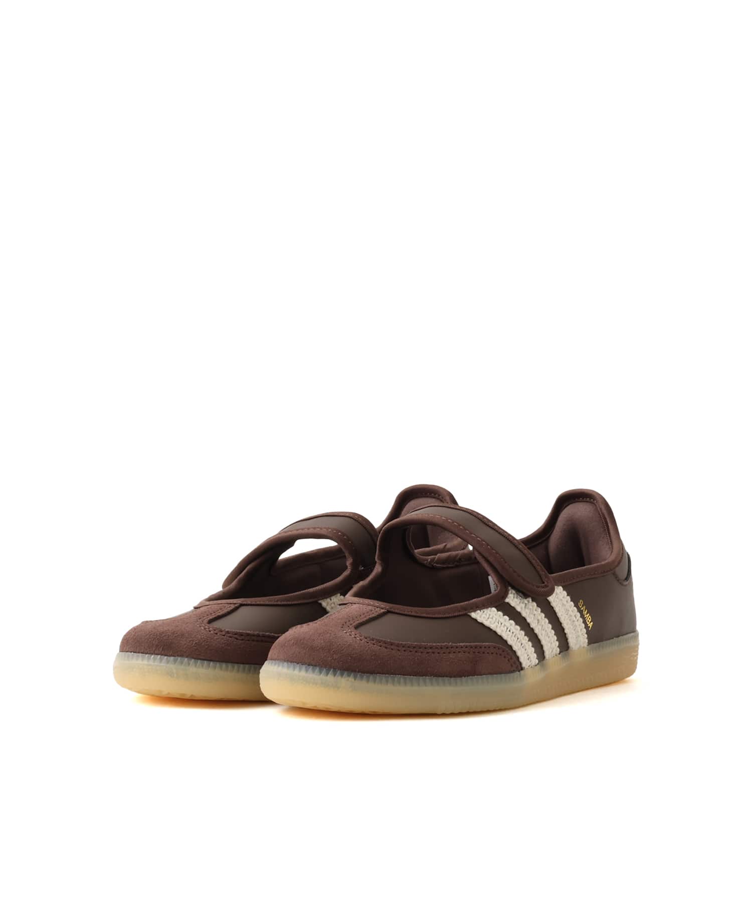 adidas SAMBA JANE W BROWN/CREWHT/GUM3の画像