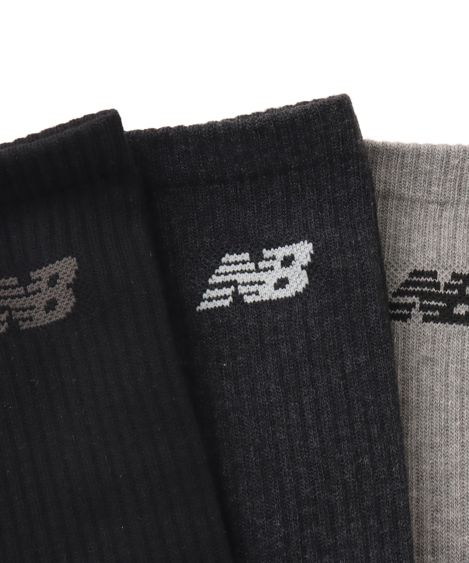 New Balance REGULAR LENGTH 3 PACK SOCKS アソートカラー1の画像