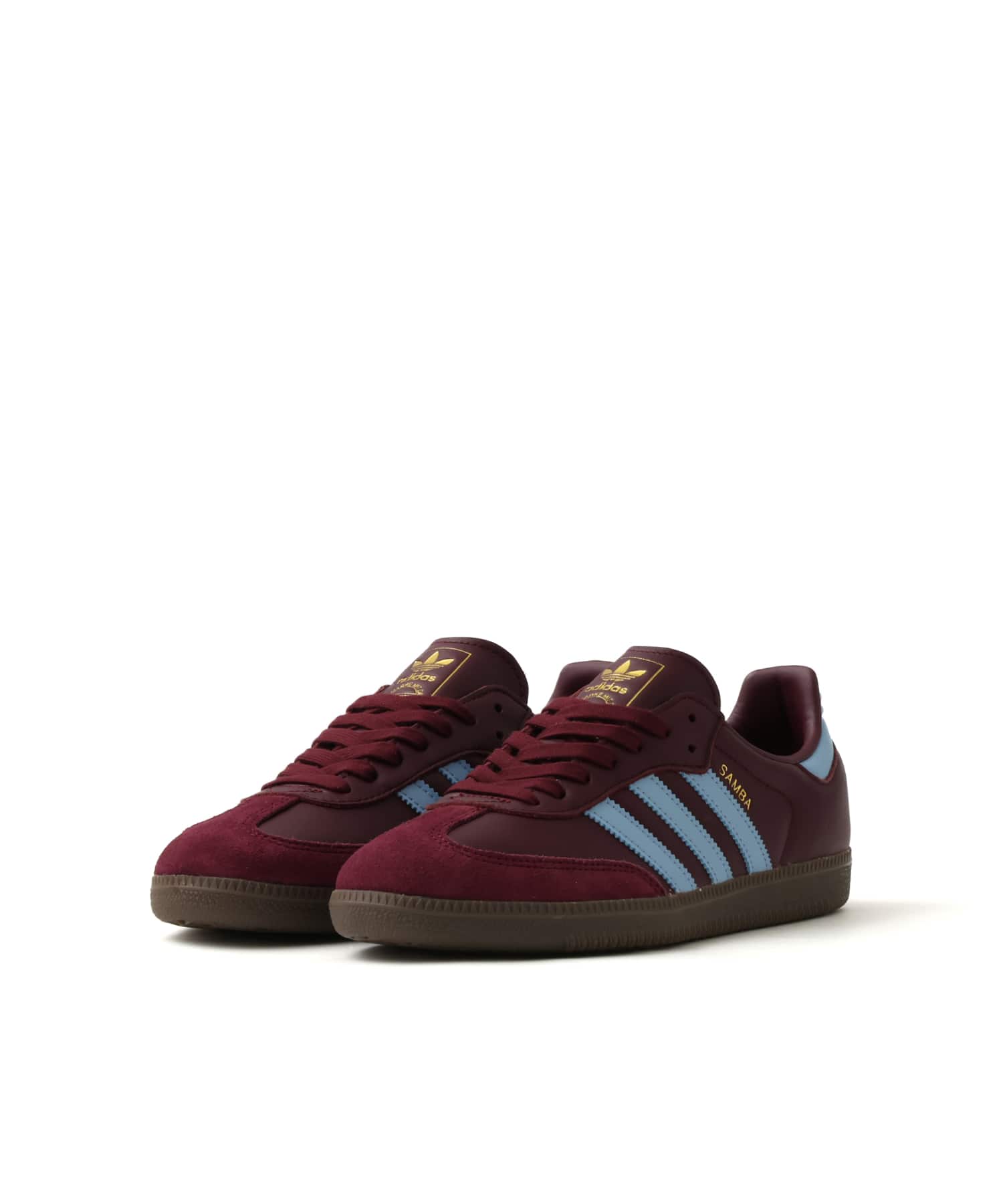 adidas SAMBA OG MAROON/AMBSKY/GUM5の画像