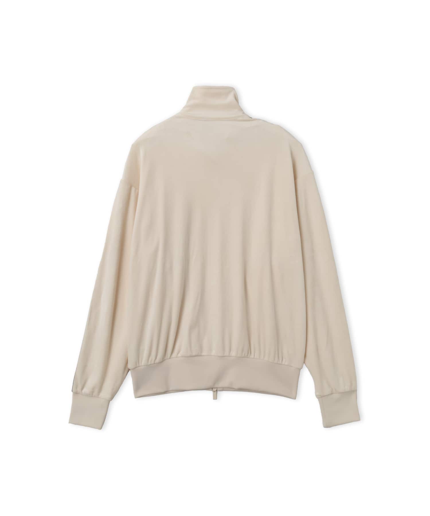 adidas FIREBIRD VELOUR TRACK TOP ワンダーホワイトの画像