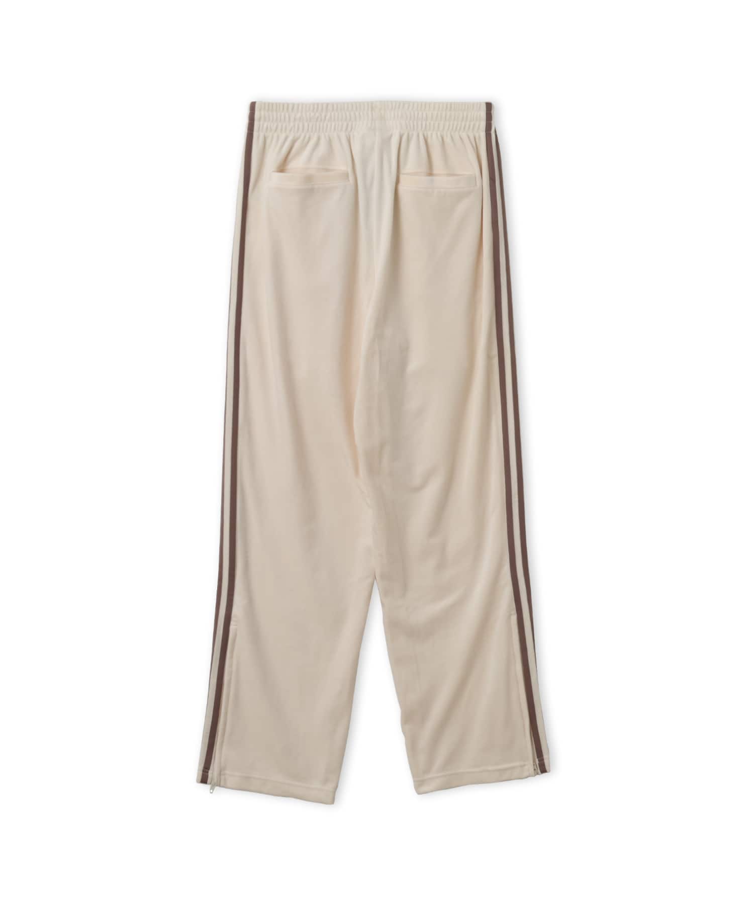 adidas FIREBIRD VELOUR TRACK PANTS ワンダーホワイトの画像