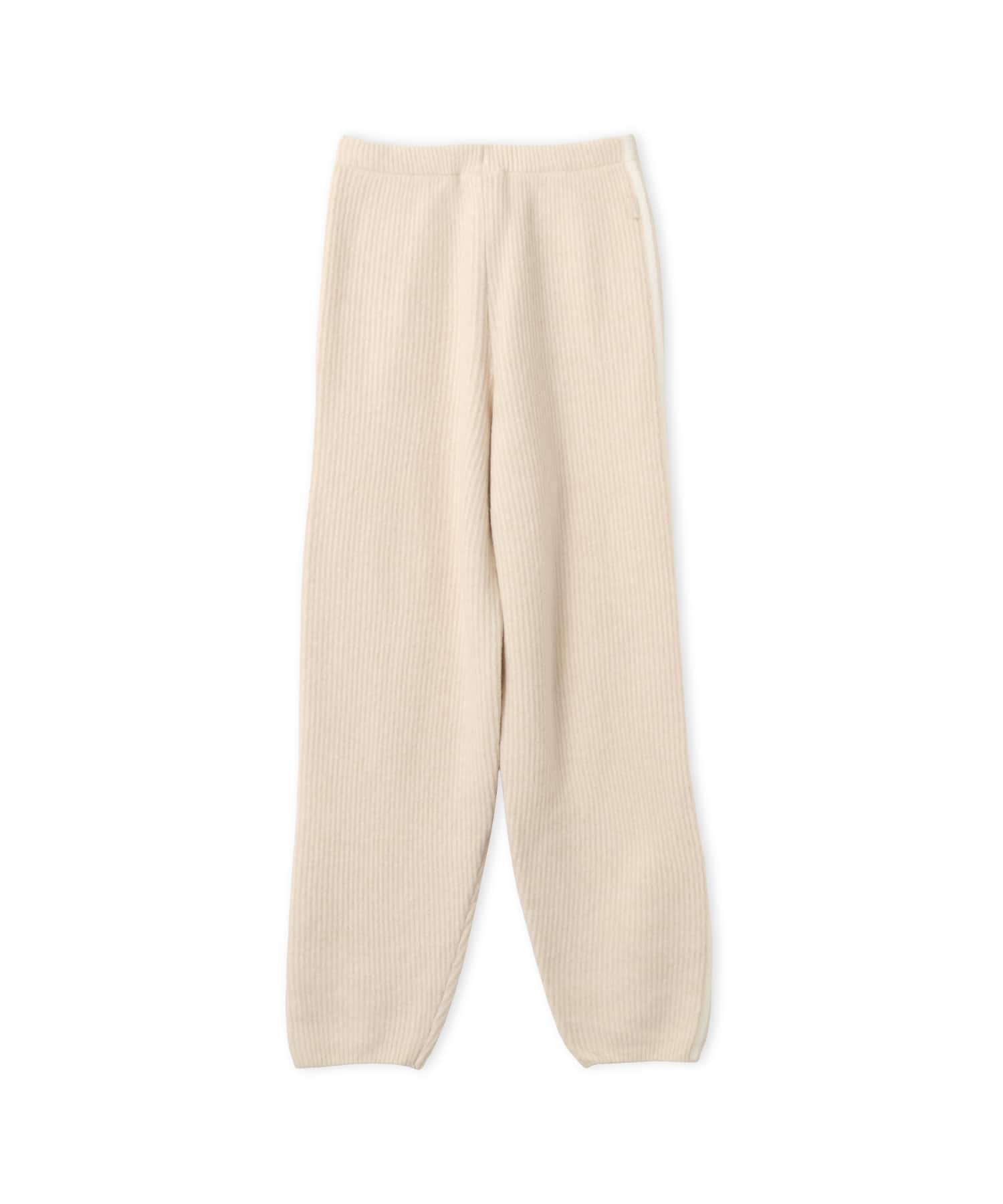 adidas JENNIE KNITTED LOOSE JOGGERS クリアブラウンの画像