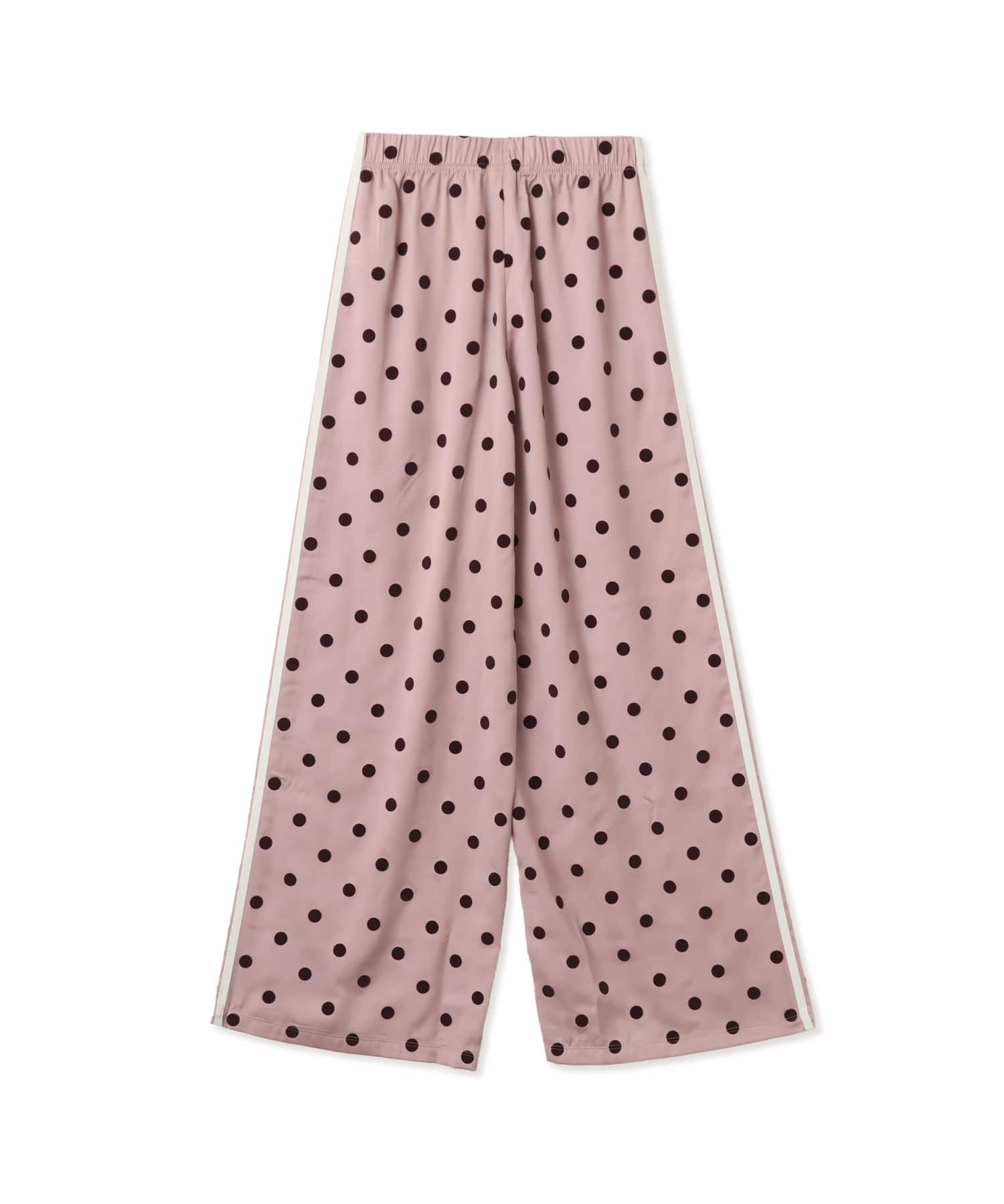 adidas SATIN POLKA DOTS WIDE LEG PANT デュアルライラックの画像