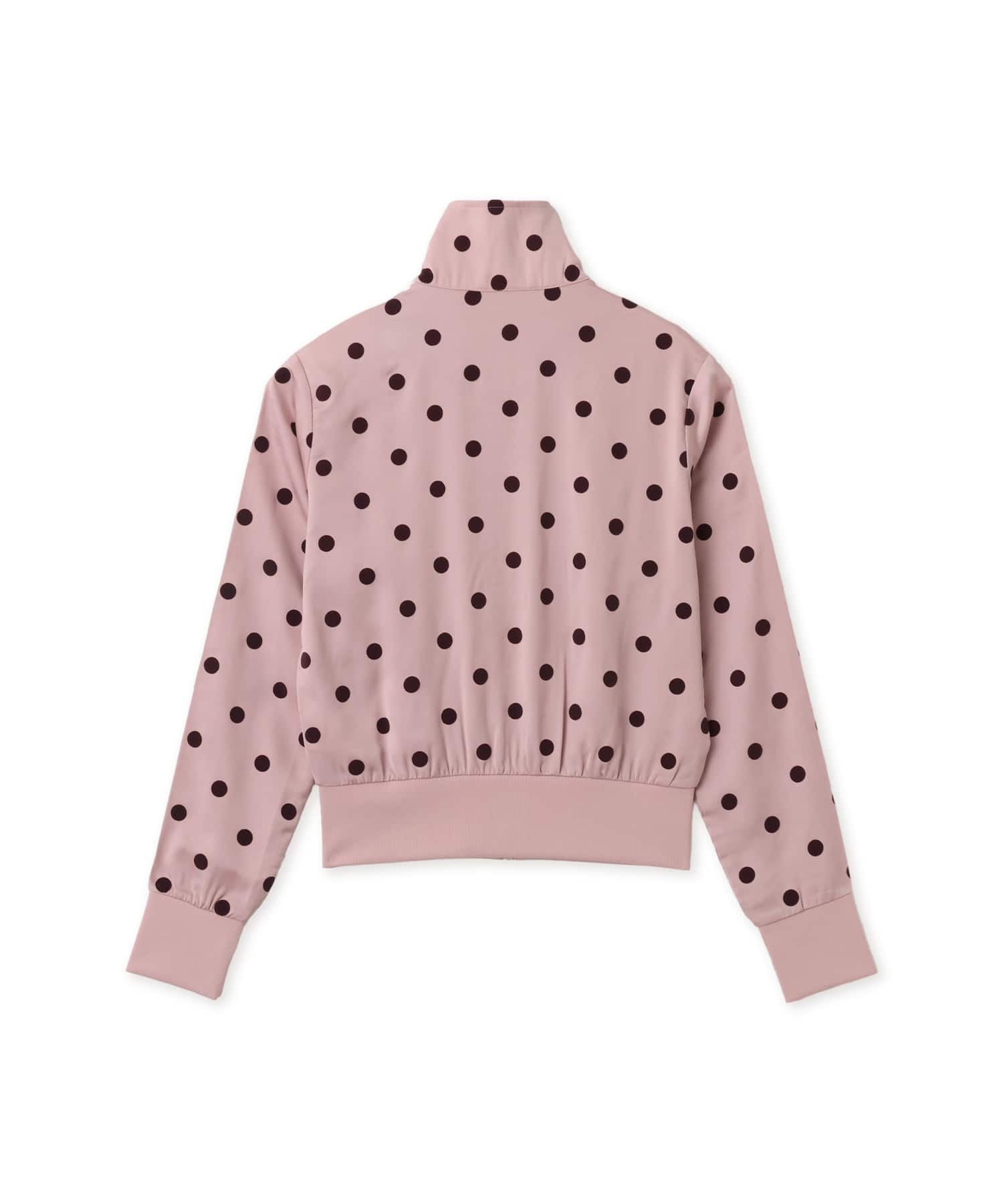 adidas SATIN POLKA DOTS TT TRACK TOP デュアルライラックの画像