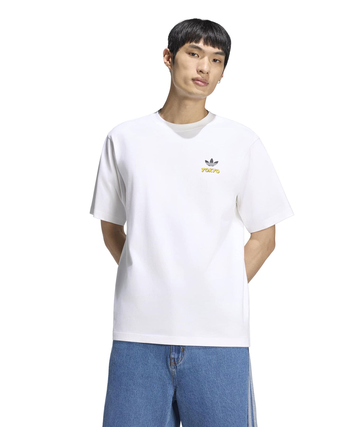 adidas POKEMON TEE TOKYO1 WHITEの画像