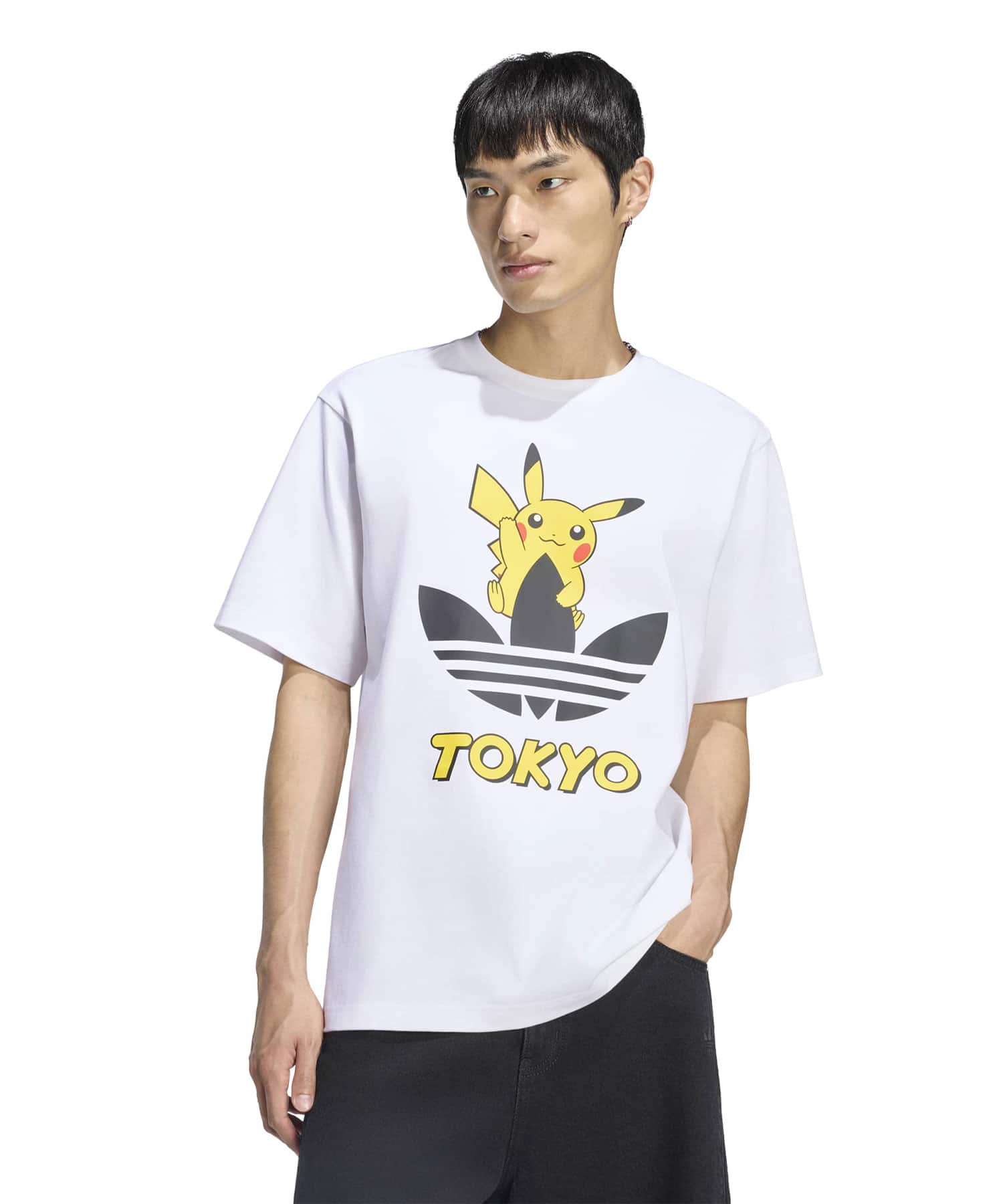 adidas POKEMON TEE TOKYO3 WHITEの画像
