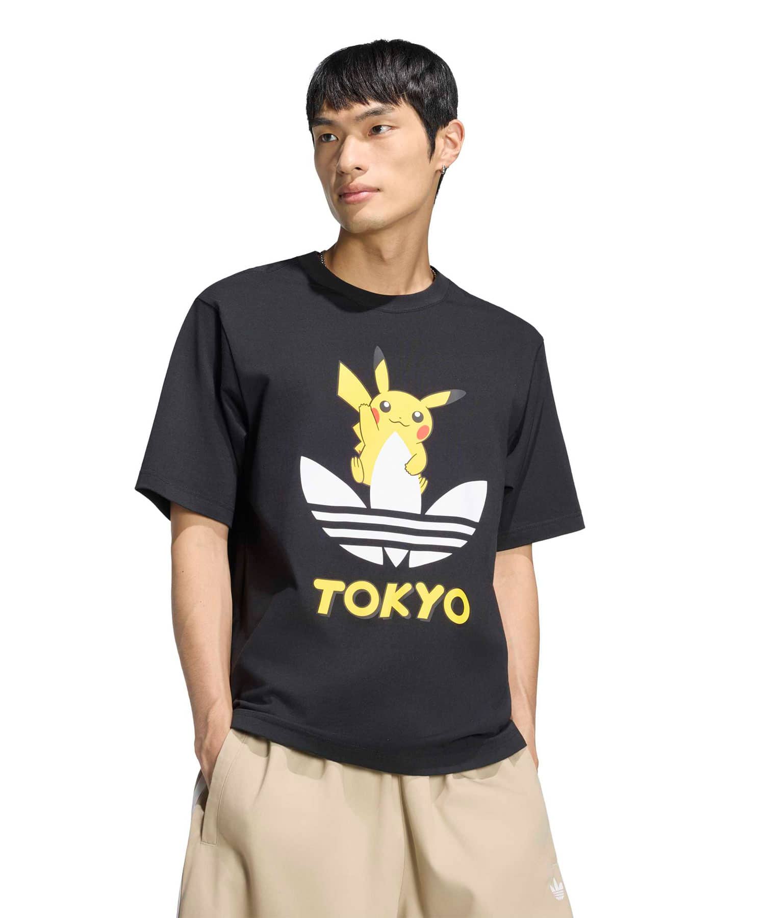 adidas POKEMON TEE TOKYO3 BLACKの画像