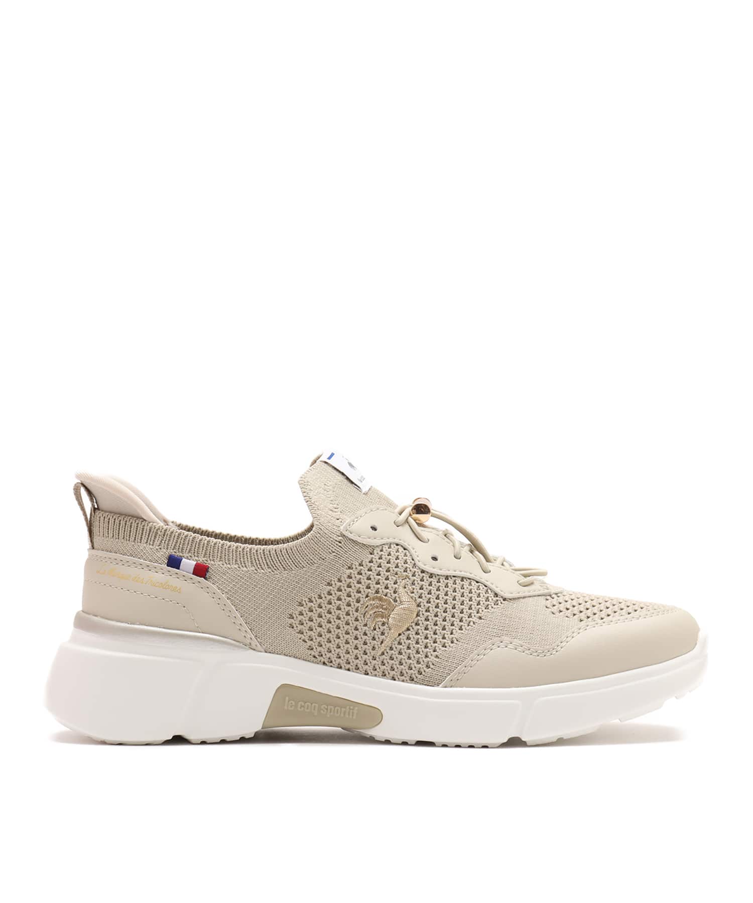 le coq sportif ロワール ベージュ / ゴールドの画像