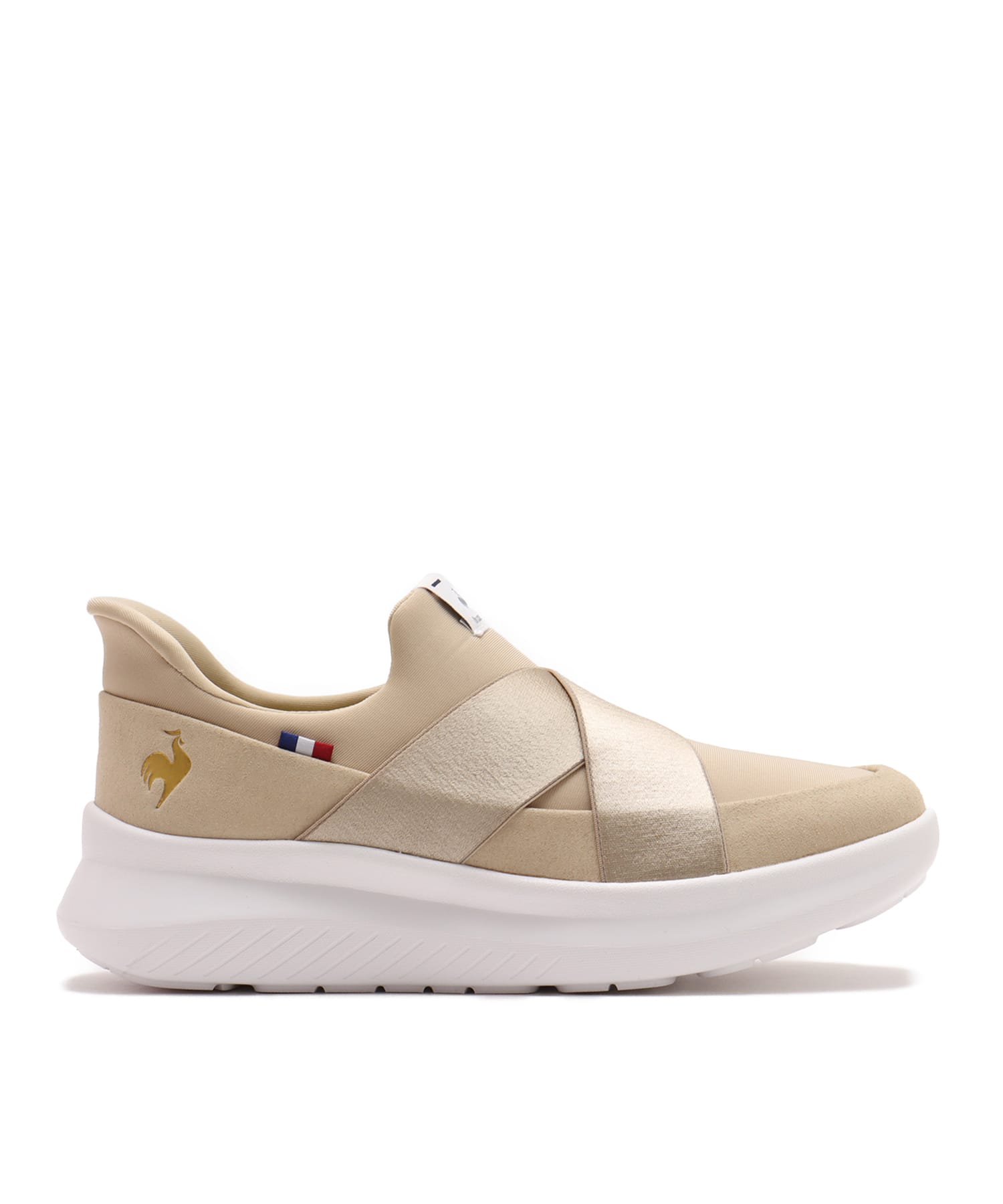 le coq sportif MARNE DBSP SI ベージュ / ホワイトの画像