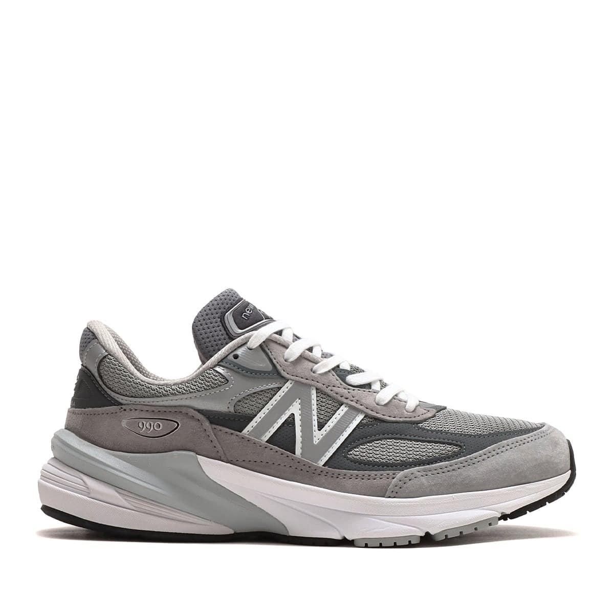 New Balance M990GL6 メンズスニーカー グレー 27.0cm