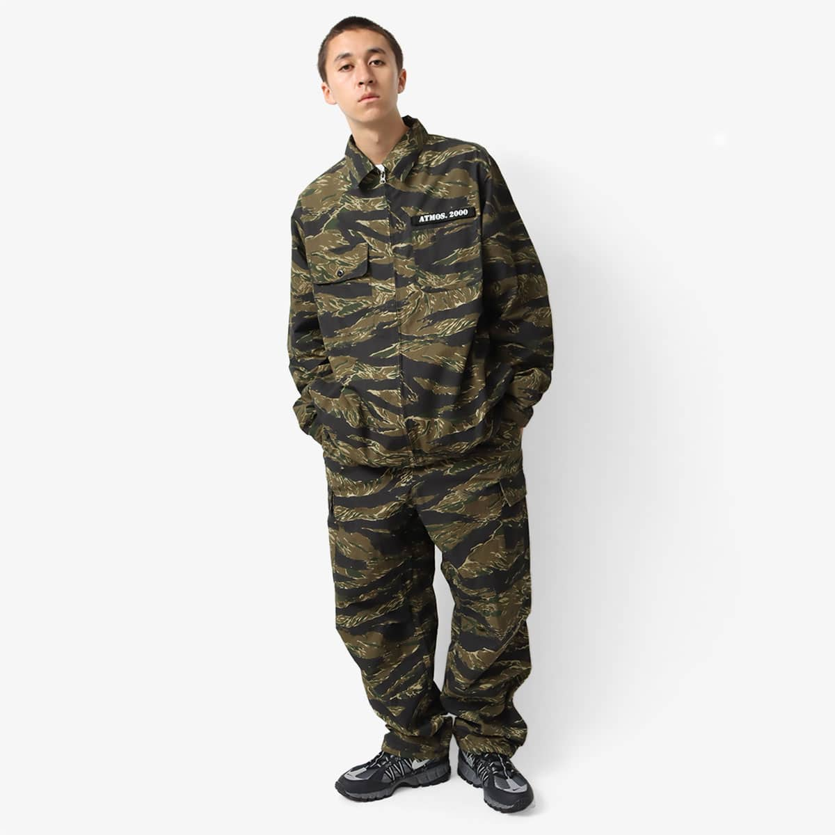 atmos C/N Zipper Field Shirt Jacket WDLDCAMO