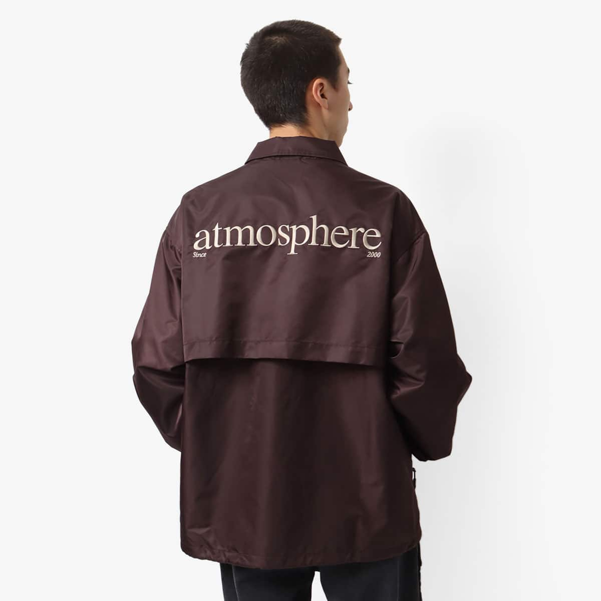 atmos Coach Jacket BROWN