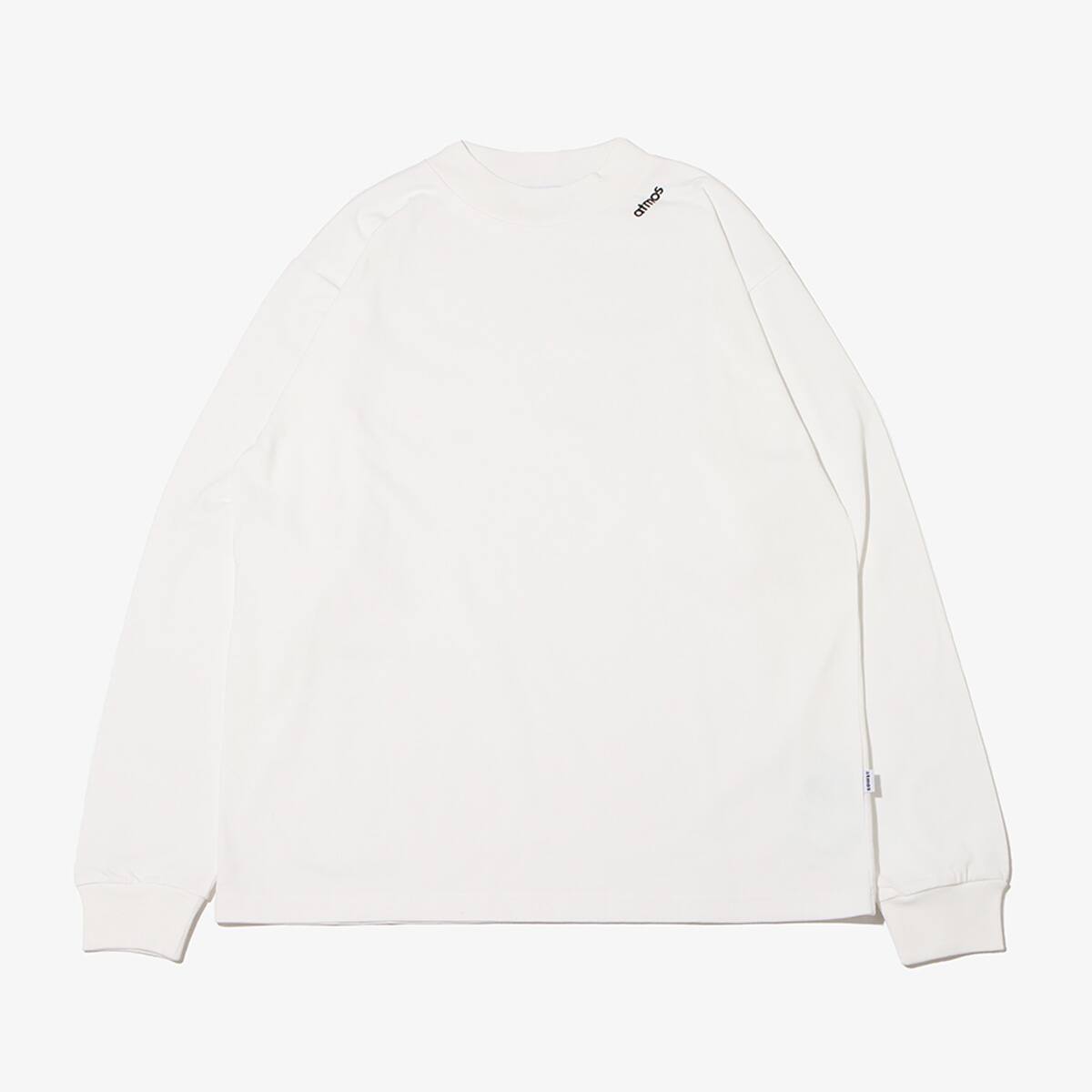 atmos Mock Neck LS T-Shirts WHITEの画像