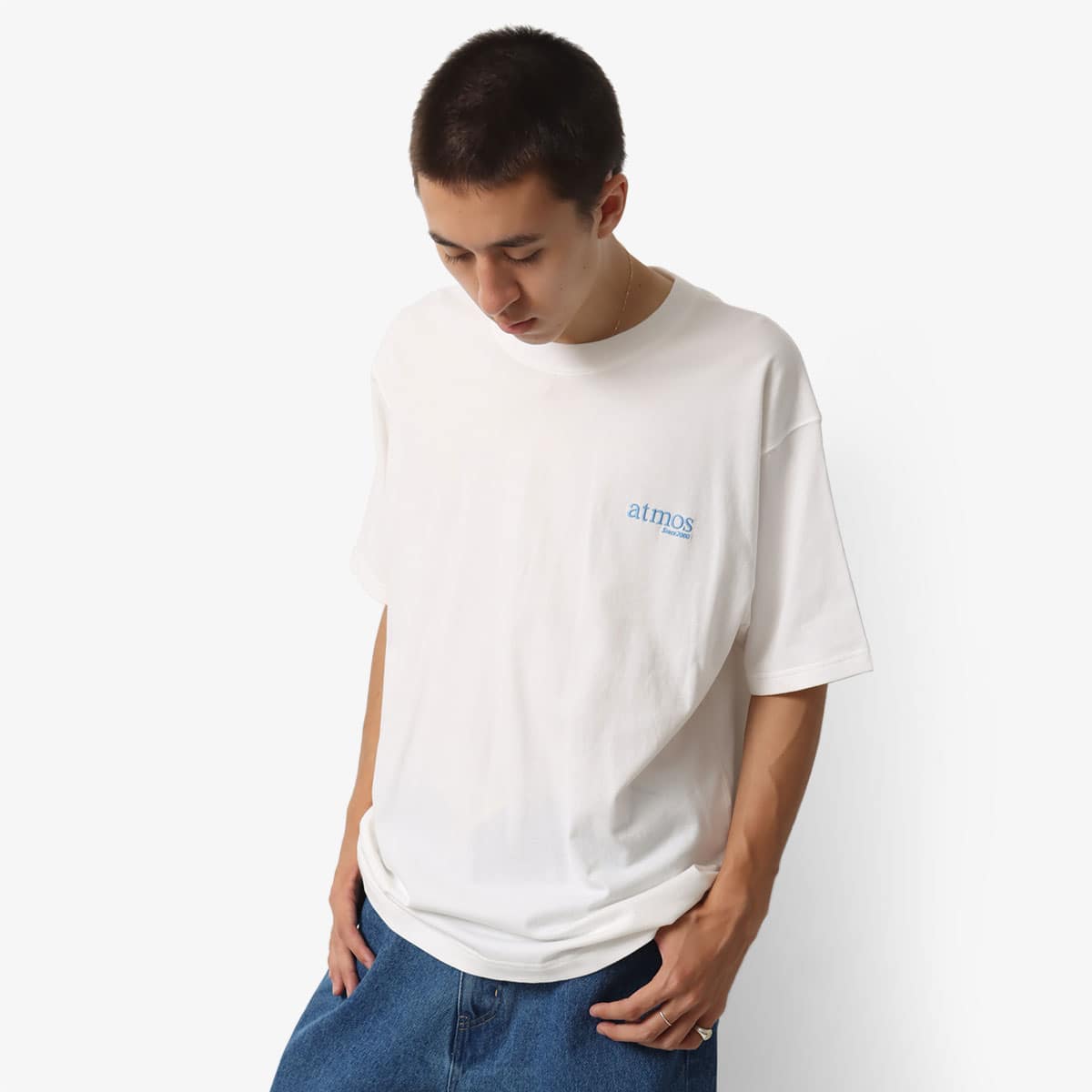 atmosphere Logo T-shirts WHITE 23FA-I