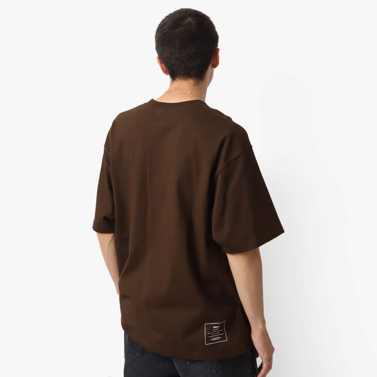 atmos PATCH LOGO T-Shirts BROWNの画像