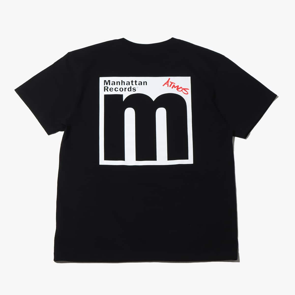 atmos × BIG L × Manhattan Records Vinyl T-shirts BLACK