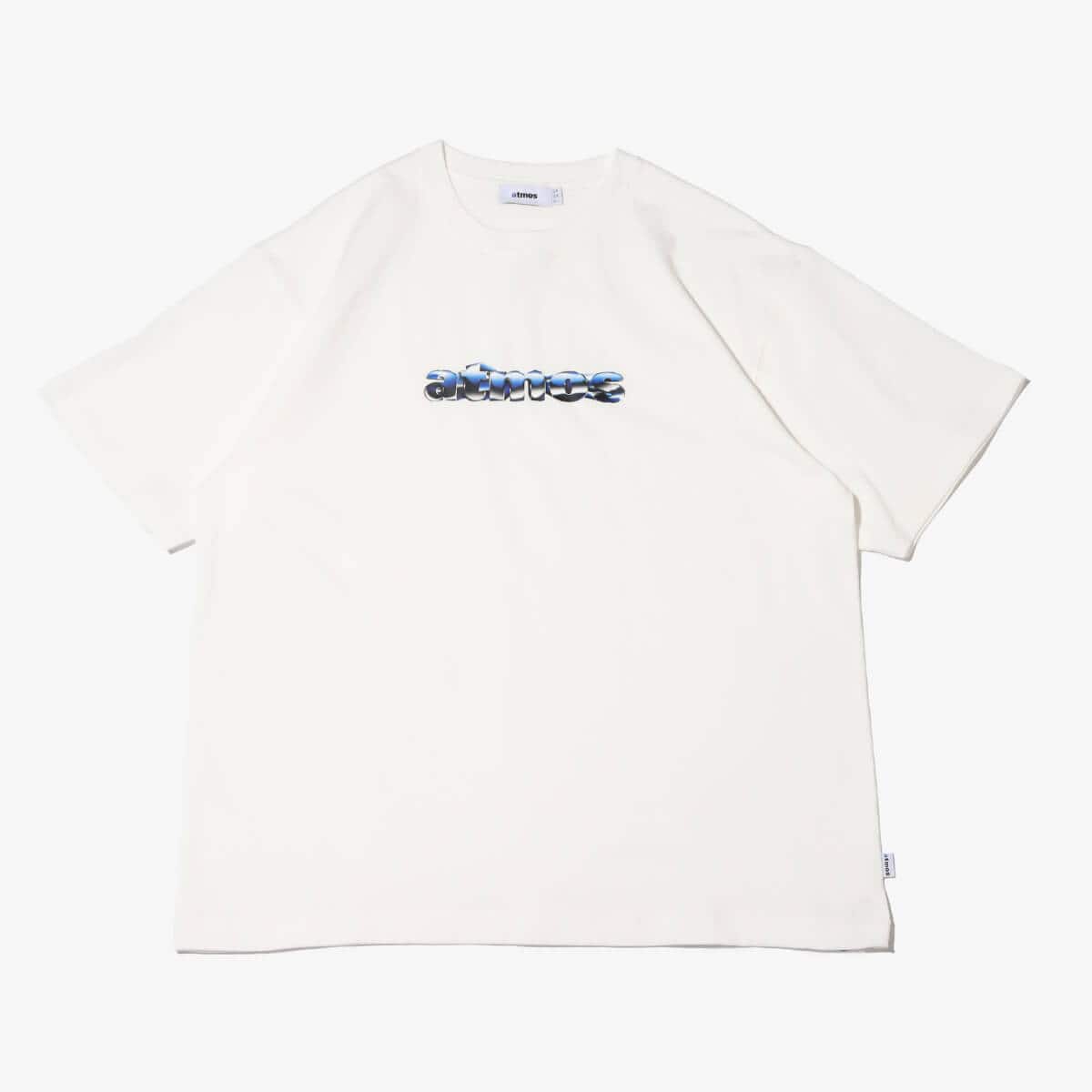 atmos FRONT LOGO T-shirt WHITEの画像