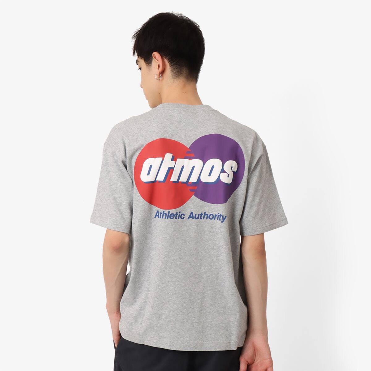 atmos Circle Logo T-shirt GRAY