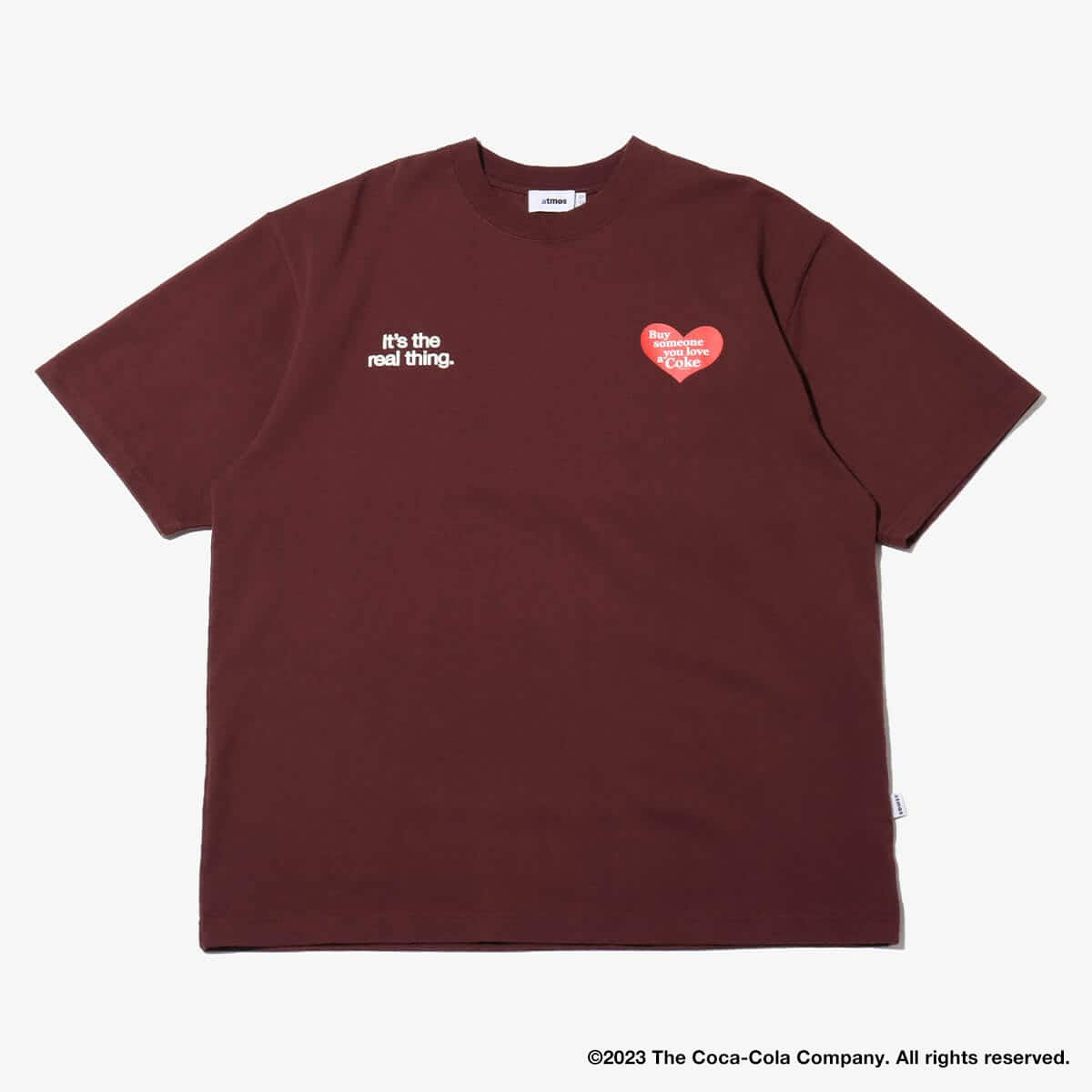 Coca Cola | atmos T-shirt BROWN コカ･コーラ