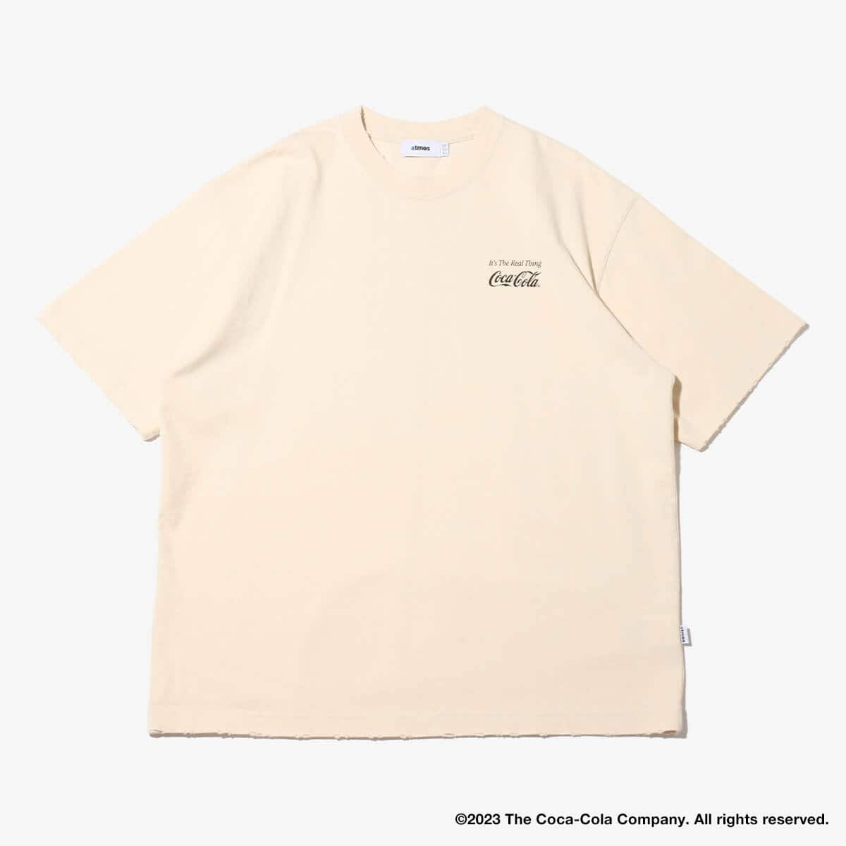 Coca Cola | atmos Metallic Logo T-shirts IVORY 23HO-S