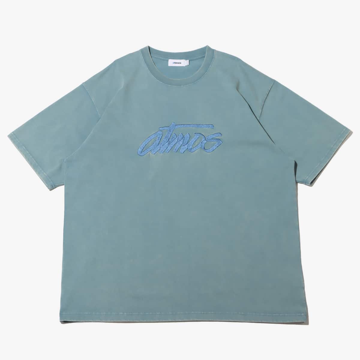 atmos Pigment Dyed T-shirts BLUEの画像