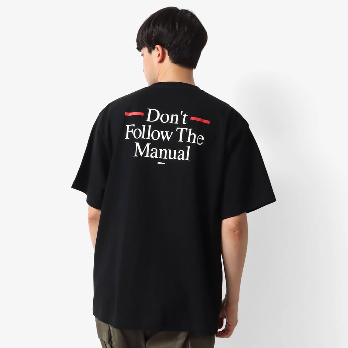 atmos Logo T-shirt "DFTM" BLACKの画像
