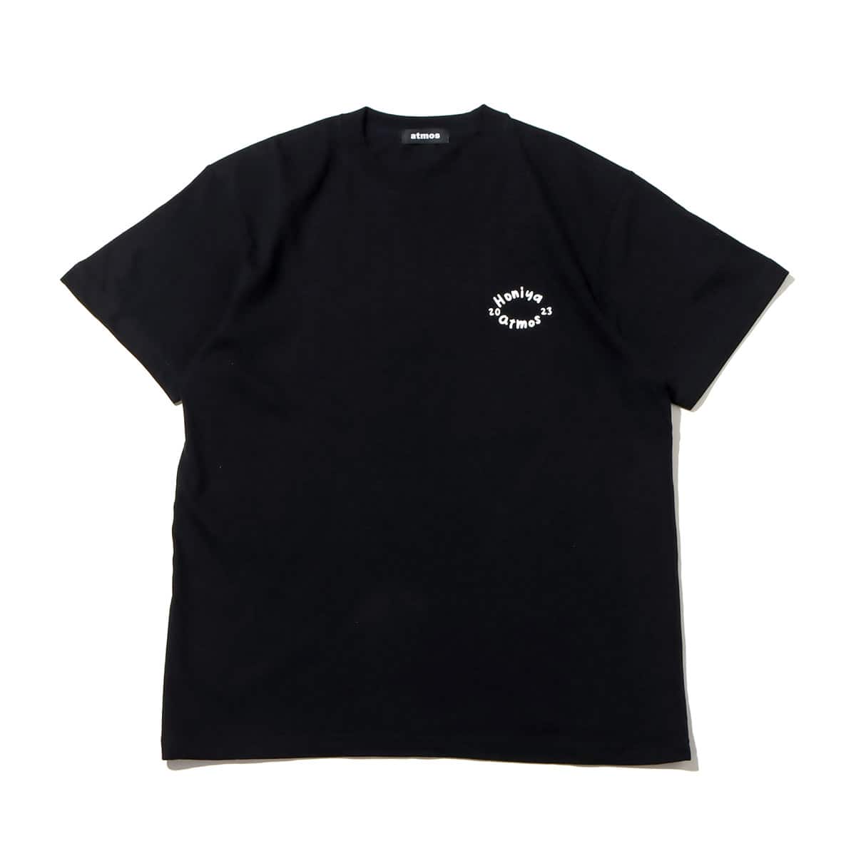 atmos × HONIYA EARTH GLOBE T-SHIRTS BLACKの画像