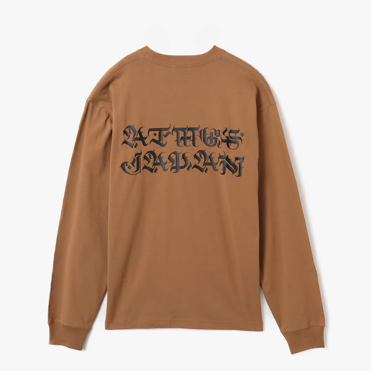 atmos New Old English LS T-Shirt BROWN (アトモス ニュー atmos New Old English LS T-Shirt BROWN (アトモス ニュー