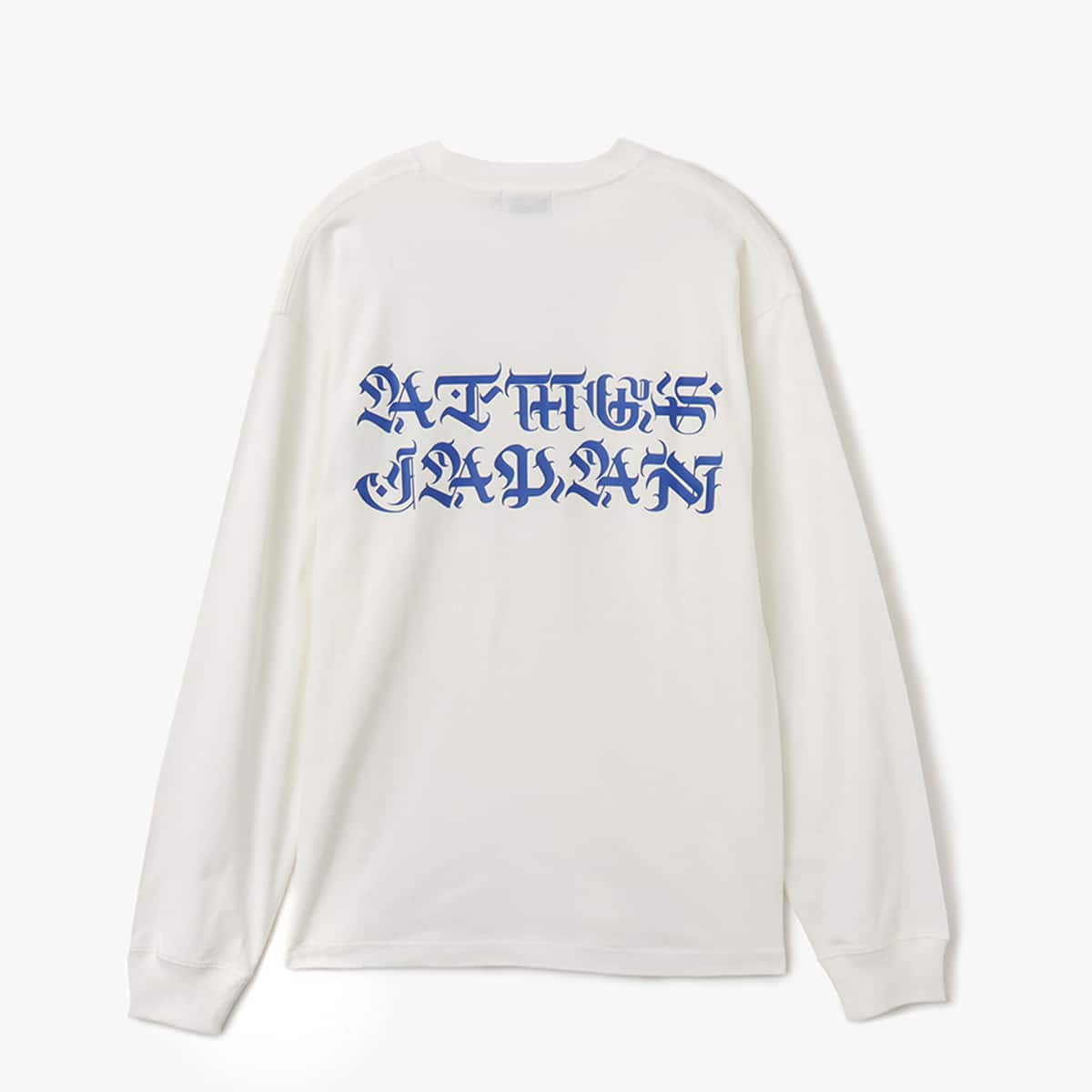 atmos New Old English LS T-Shirt WHITE の画像