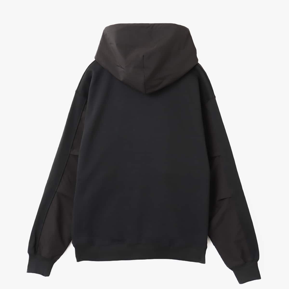 atmos TECHNICAL Hooded Sweatshirt BLACKの画像