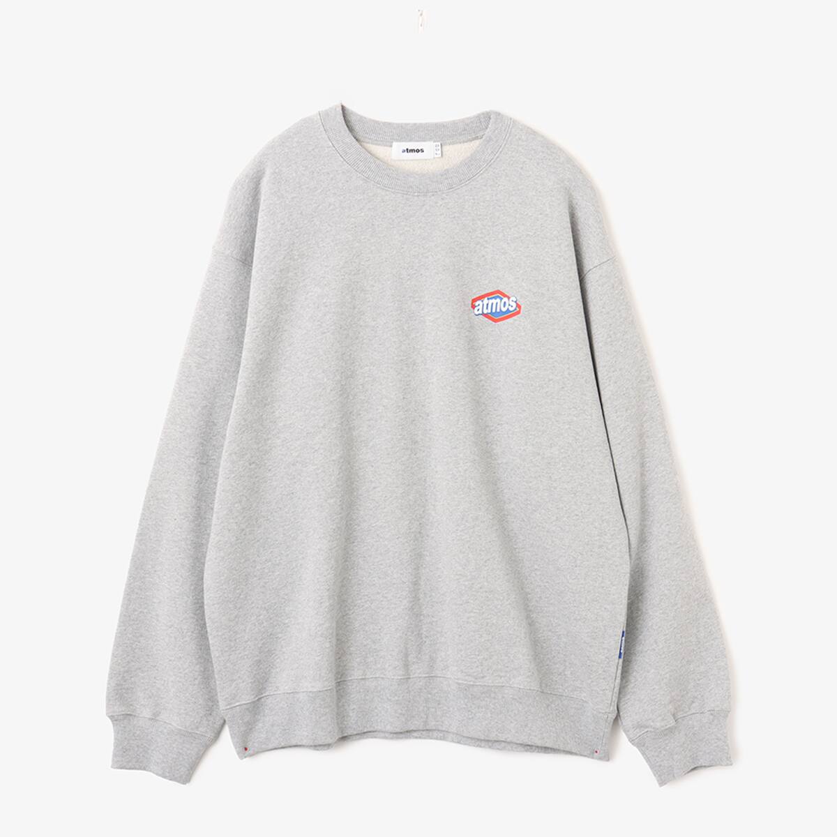 atmos Softener Crew Neck Sweatshirt GRAYの画像