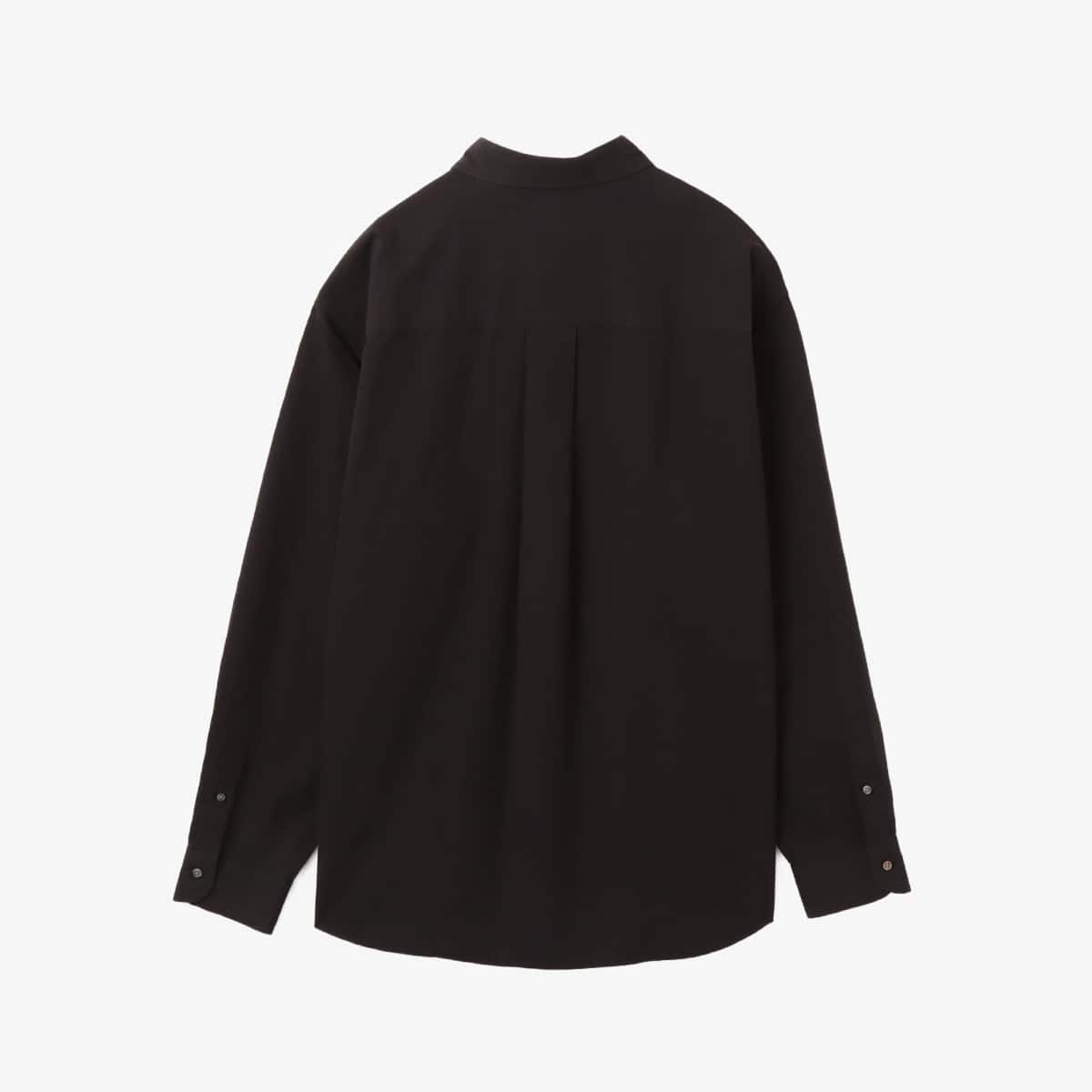 atmos Cotton Washer Broad Shirt BLACKの画像