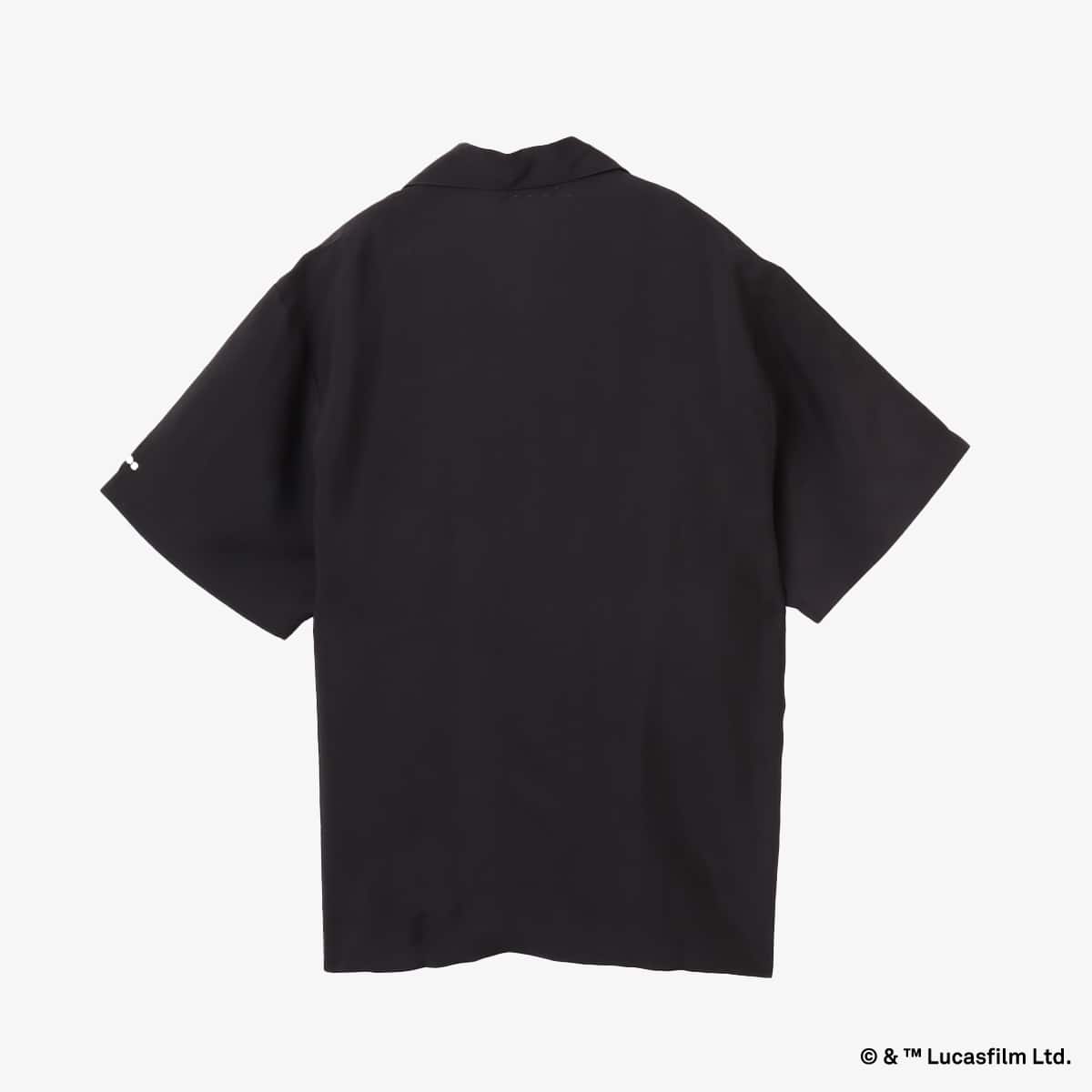 atmos 【STAR WARS】 Darth Maul / Open Collar Shirt BLACK