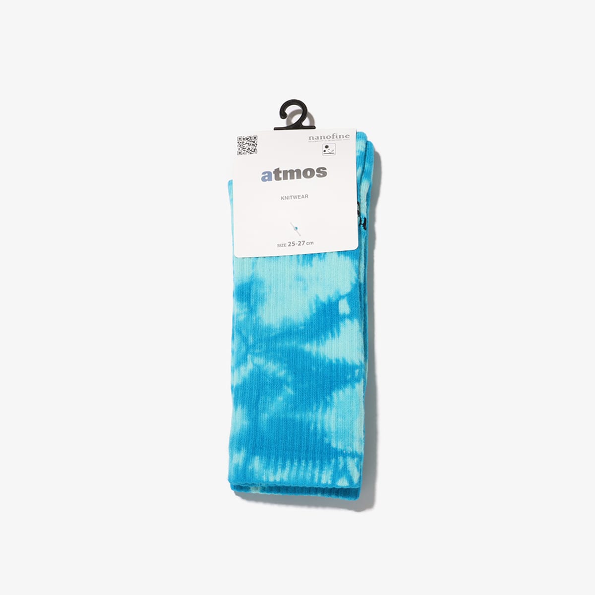atmos TIE DYE SOCKS BLUEの画像
